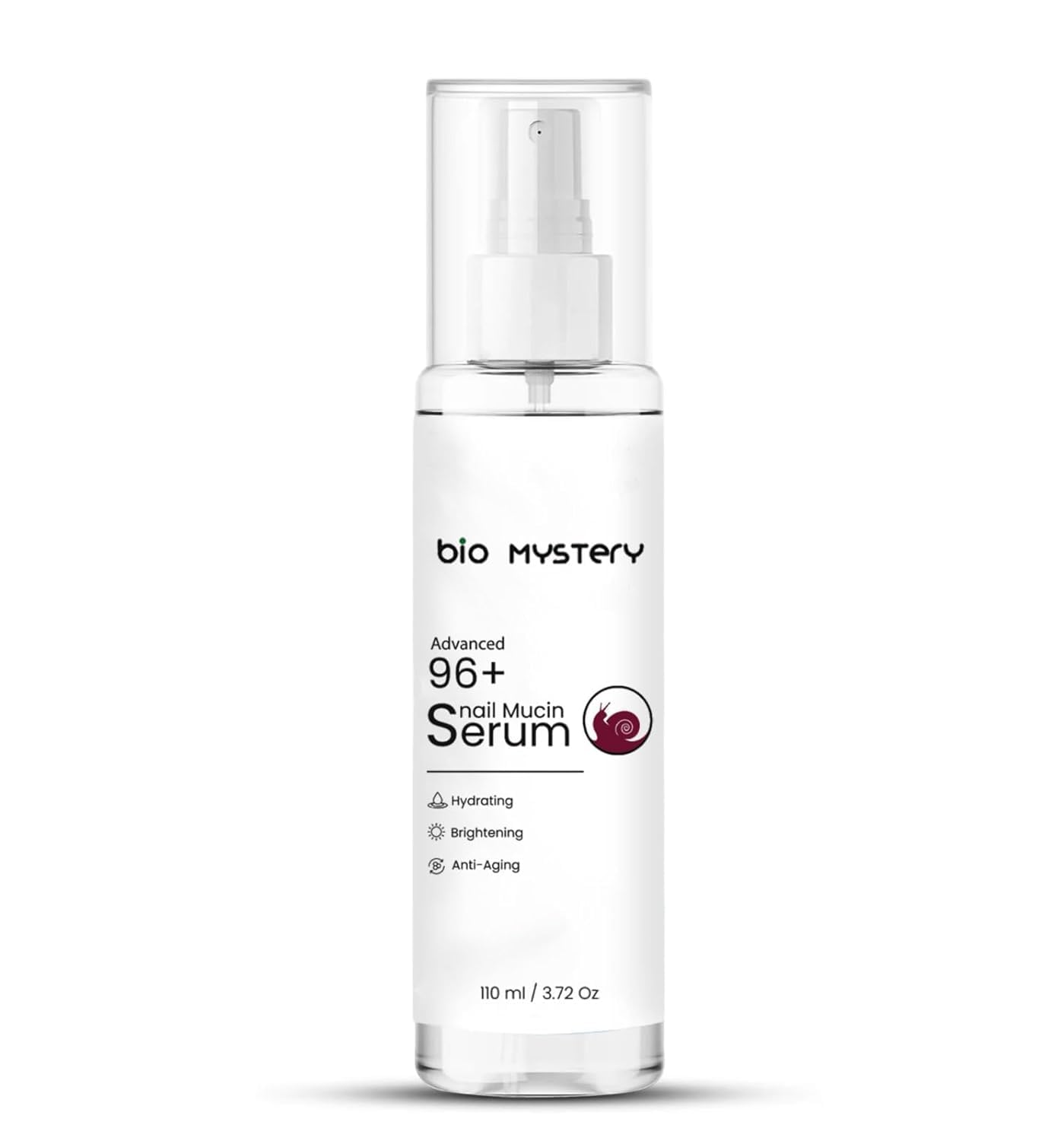 Bio Mystery Advanced 96%+ Snail Mucin Serum | HighPotency AntiAging Booster For Fine Lines, Sun Spots & Hyperpigmentation  11