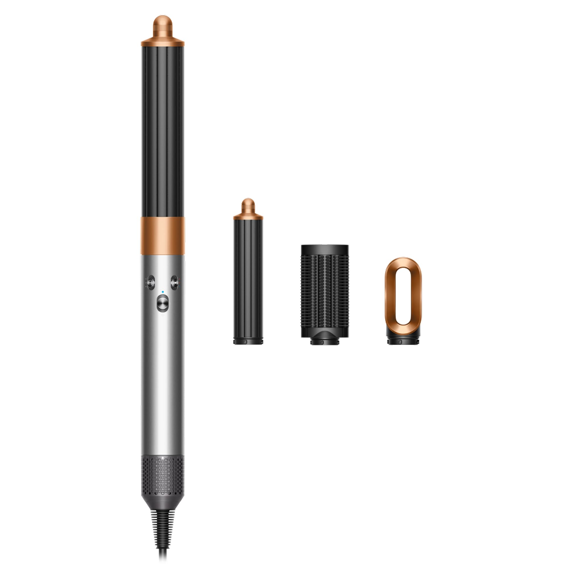 Dyson Airwrap Origin Multi-Styler & Dryer (Nickel/Copper) | 3In1 Styler | Style With No Heat Damage | 3 Unique Attachments For C