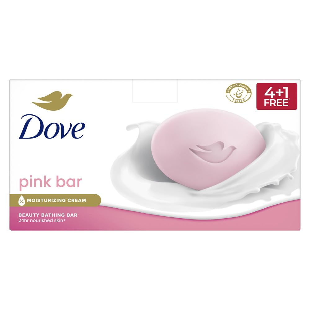 Dove Serum Bar | With Radiance Serum | Pink Radiance | 625G (125G X 5)