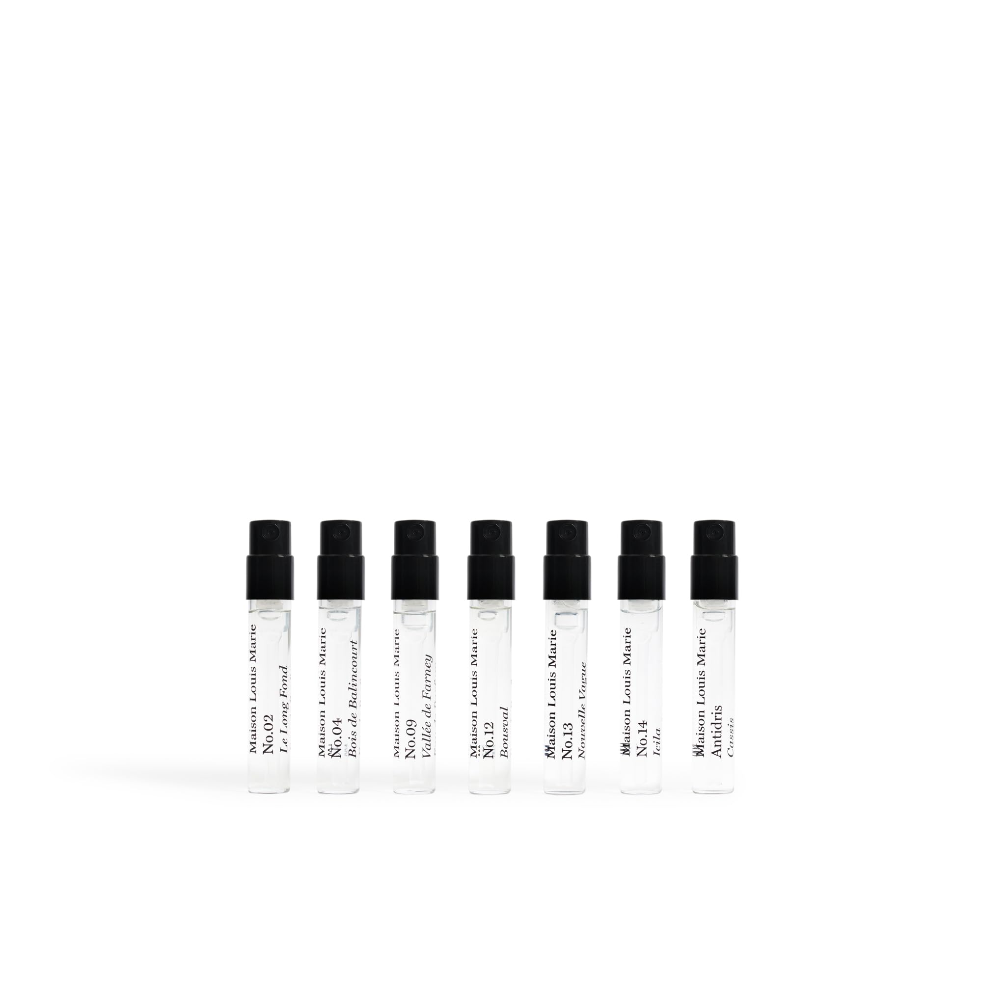 Maison Louis Marie - Natural Eau De Parfum Spray 7-Piece Discovery Set | Luxury Clean Beauty + Non-Toxic Fragrance (0.05 Fl Oz |