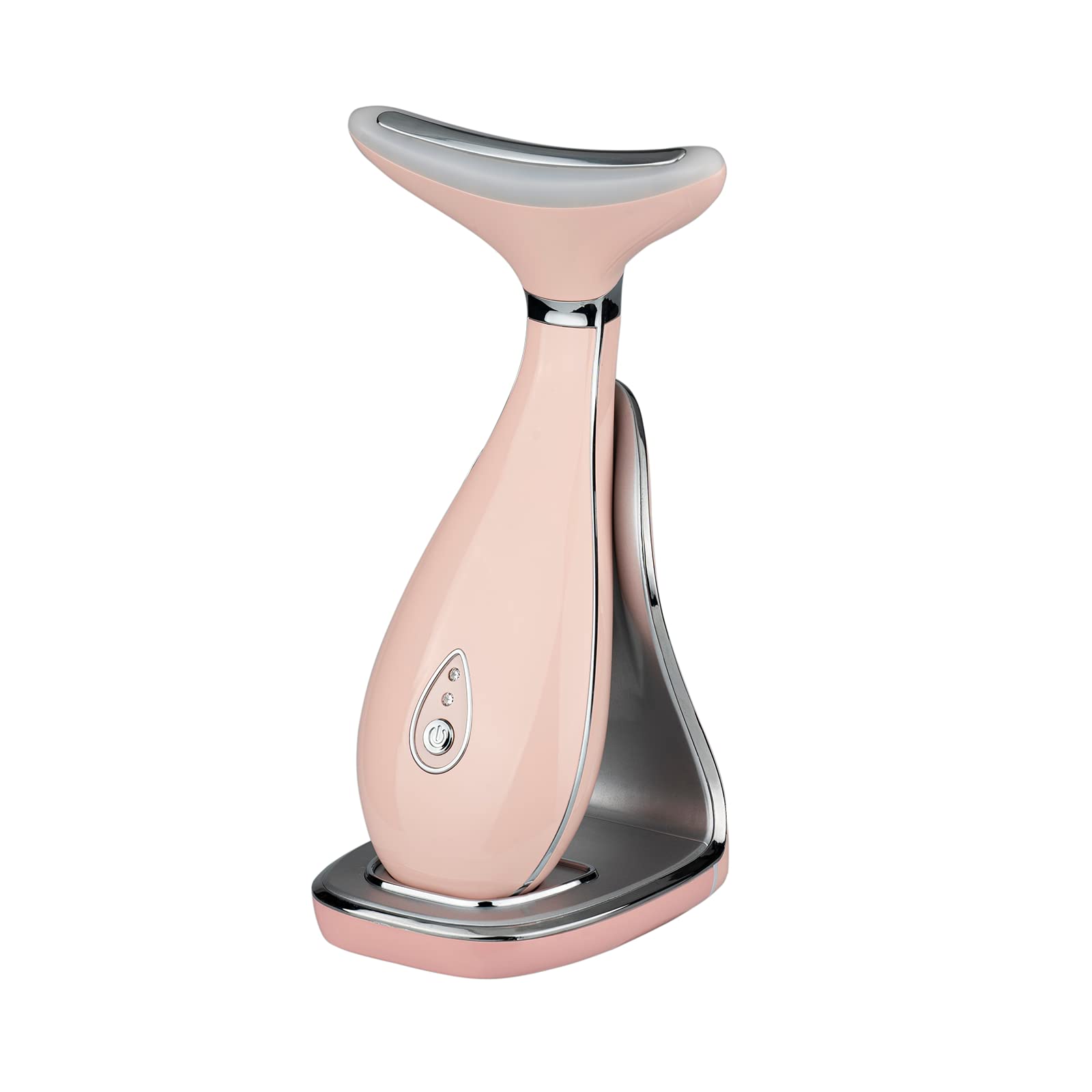 VRAIKO LILY Neck Face Massager, Face Sculpting tool, Skin Rejuvenation Device with Thermal, Triple Action LED and Vibration, for