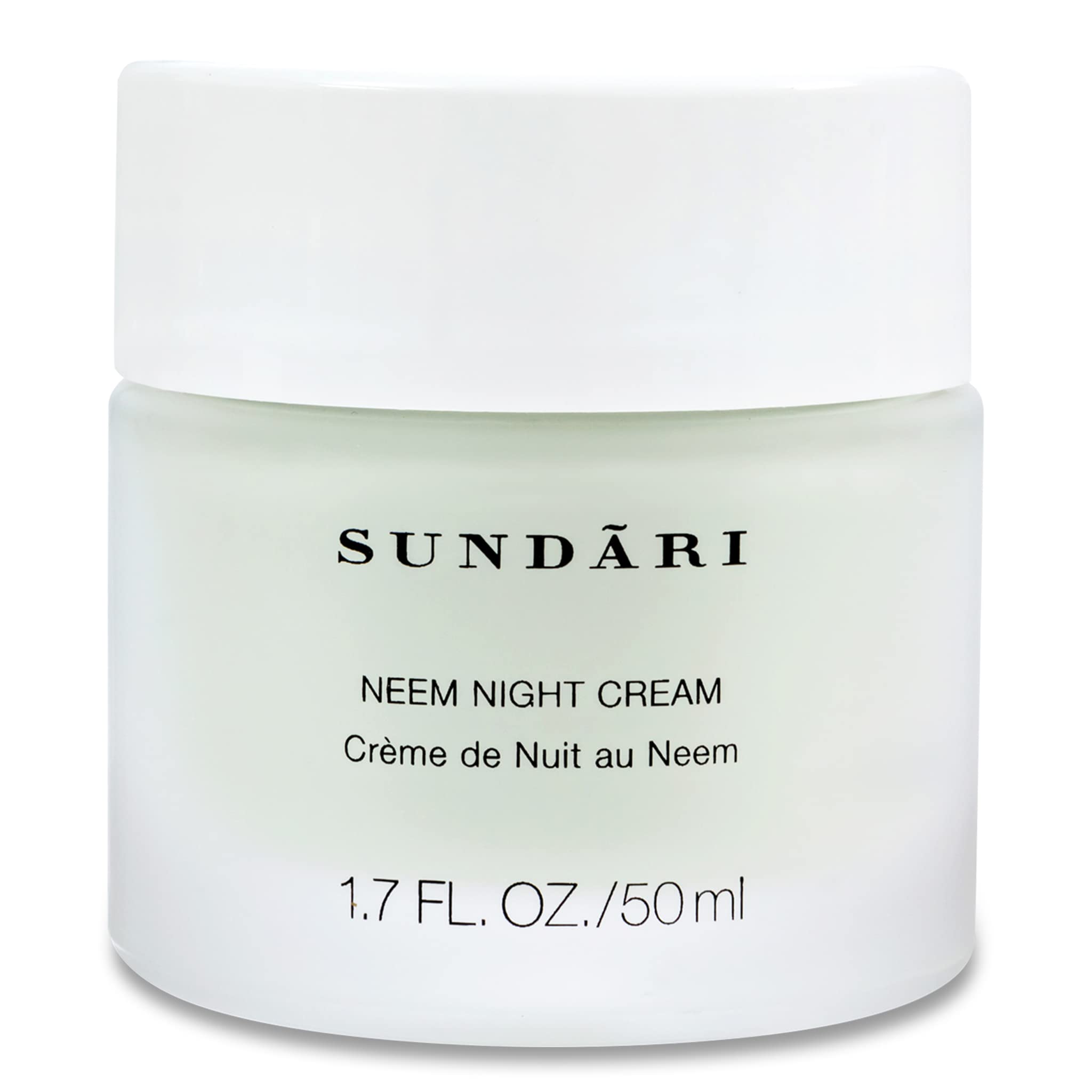Sundari Neem Night Cream - 1.7 Fl Oz, Night Time Moisturizer With Botanical Extracts, Wrinkle Repair & Hydration, Nourishes And