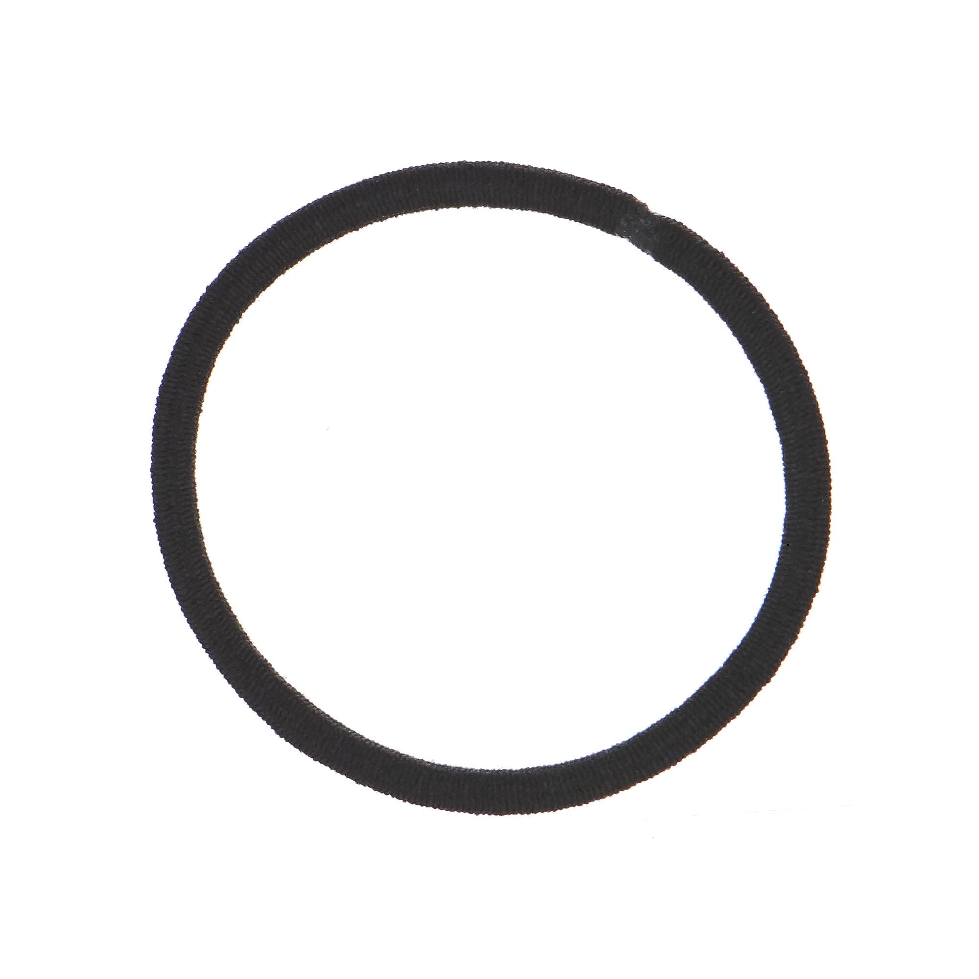Expressions 216-Piece Hair Ties, 4Mm Elastics Classic Black Value Pack, Durable No Metal Bands For Women'S Ponytails, Thick, Cur