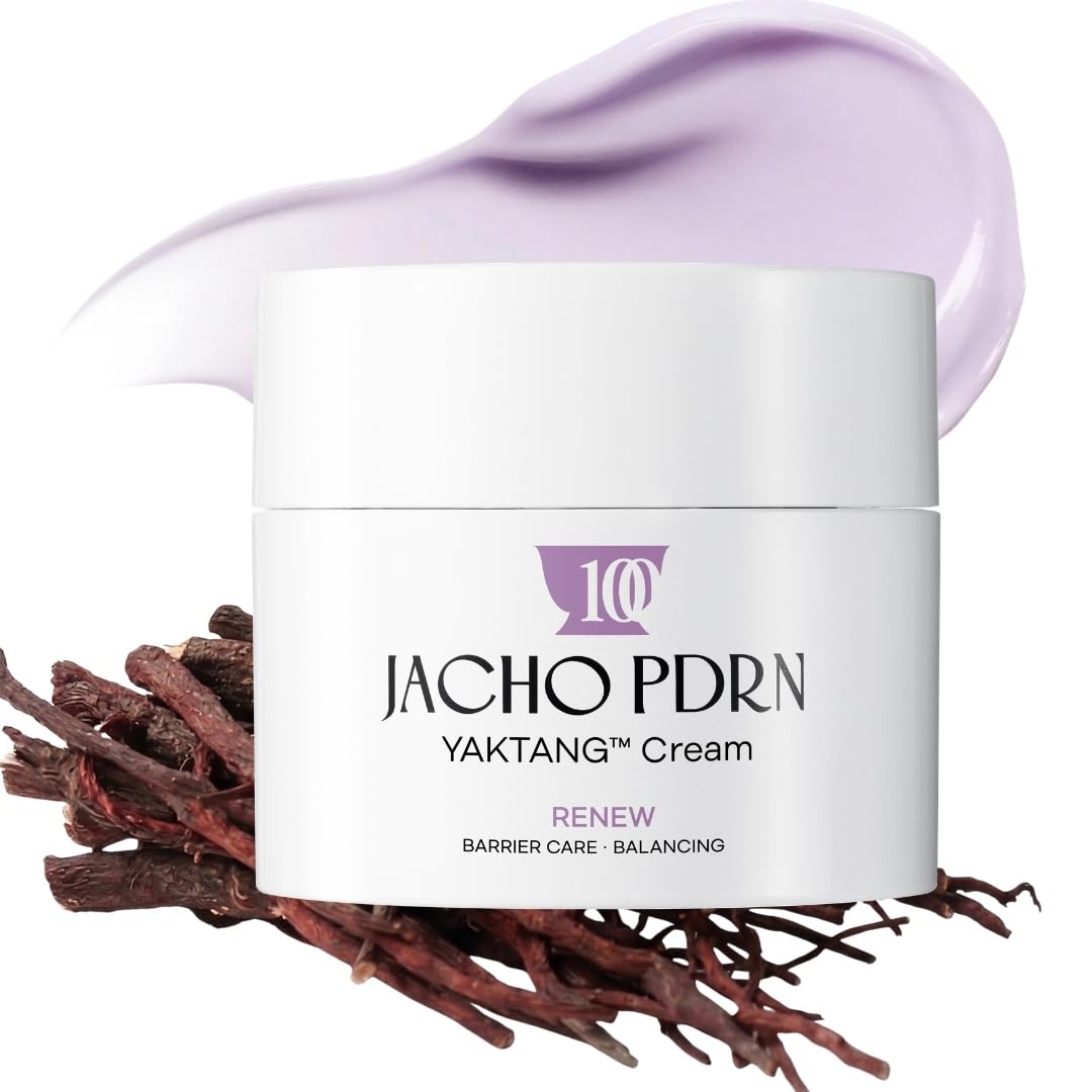 ONEOHOH Jacho PDRN YAKTANG Cream, Korean PDRN Barrier Repair Cream, PDRN + Panthenol + Gromwell Root Extract, Glass Skin Moistur