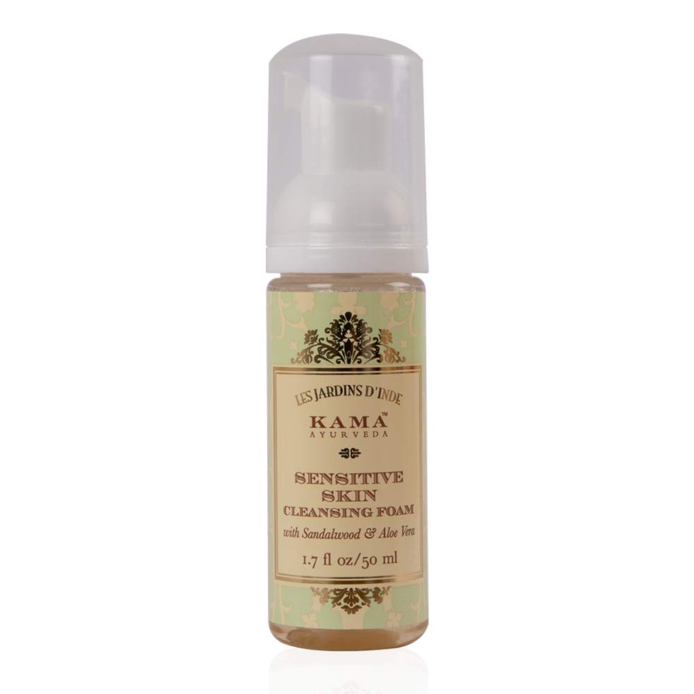 Kama Ayurveda Sensitive Skin Cleansing Foam, 50Ml