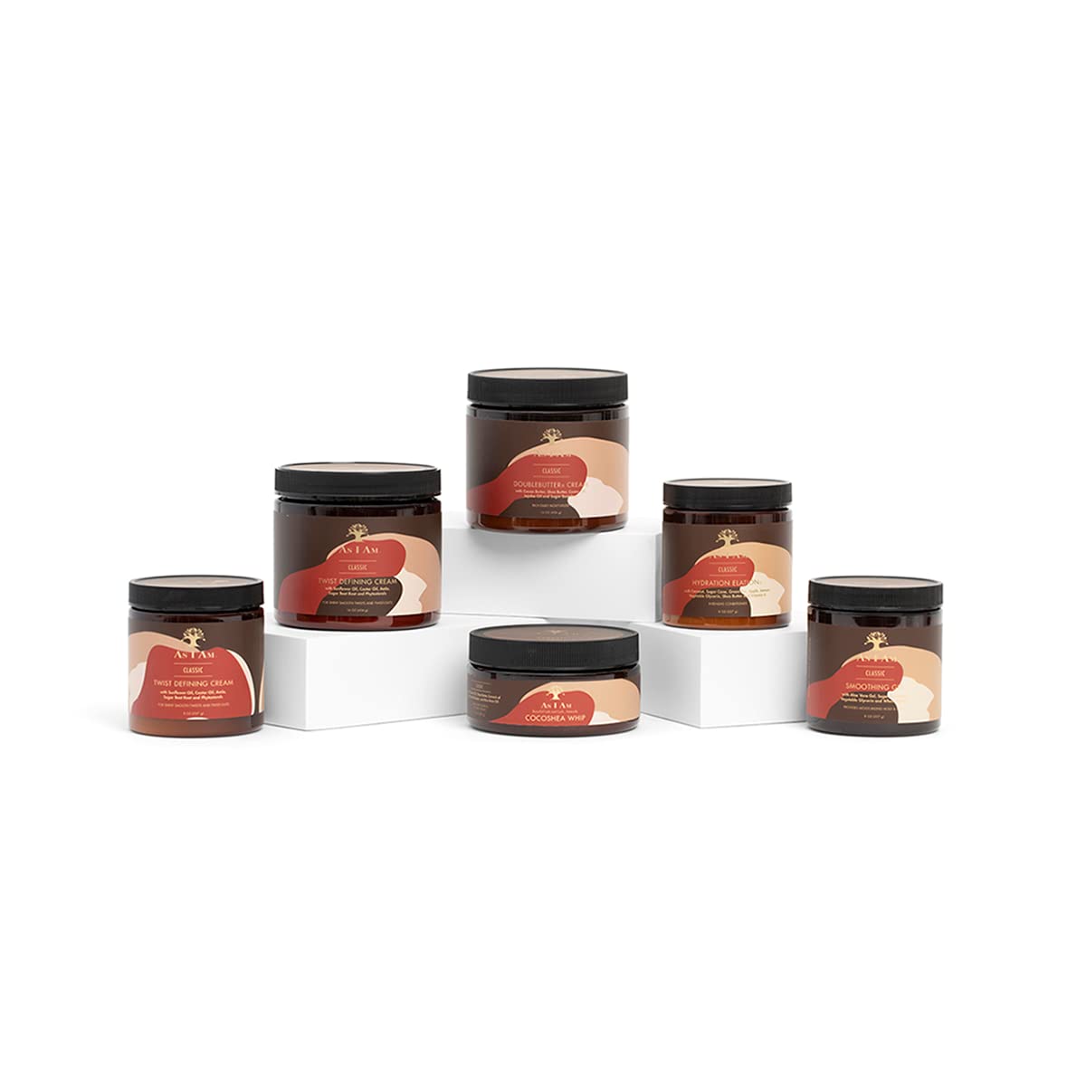 As I Am Double Butter Cream - 8 Ounce - Rich Daily Moisturizer - Soft and Shiny Curls and Coils - Repairs Split Ends - Strengthe