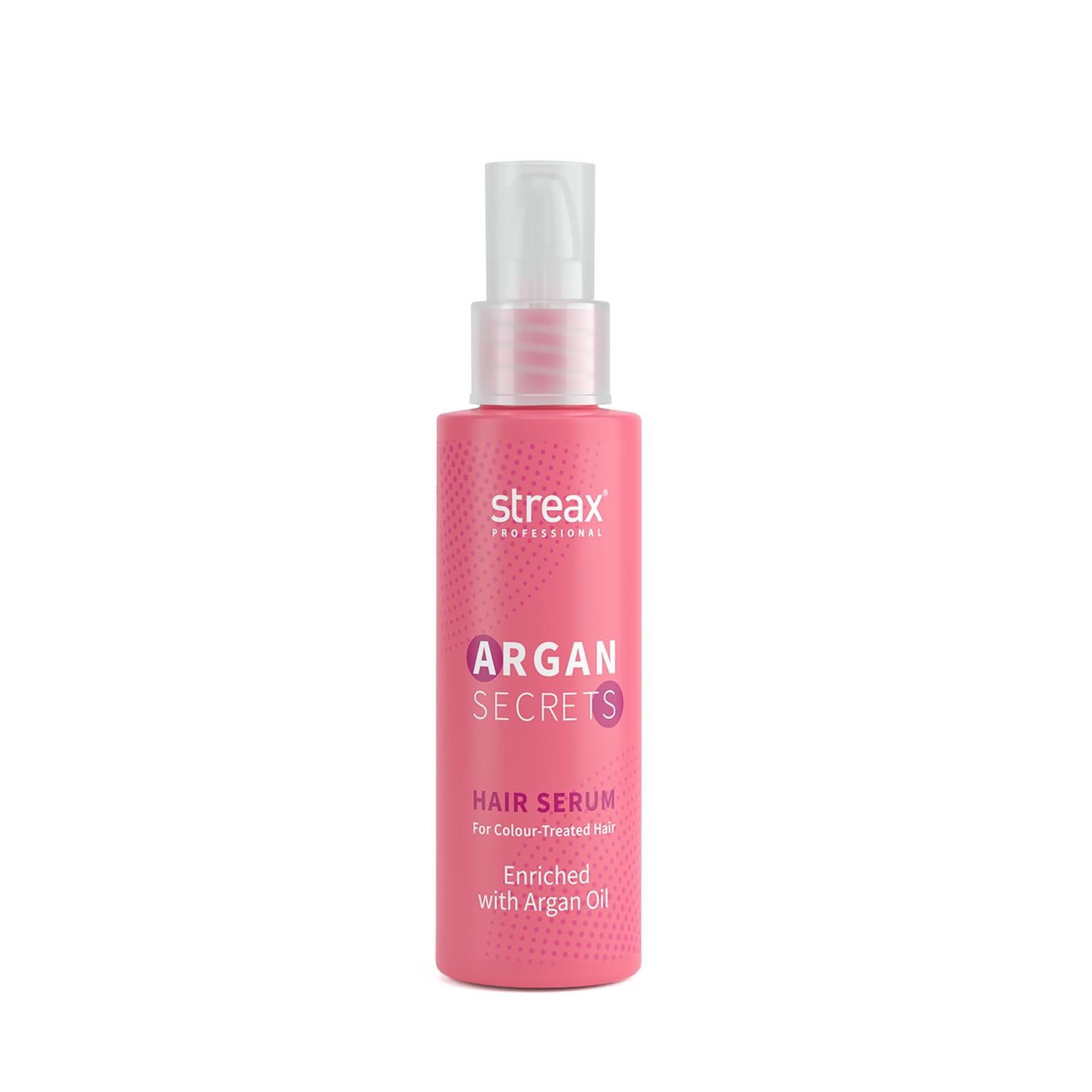 Streax Professional Argan Secrets Colour Protect Hair Serum For Women | Enriched With Argan Oil & Uv Filter | Prevents Frizz | P