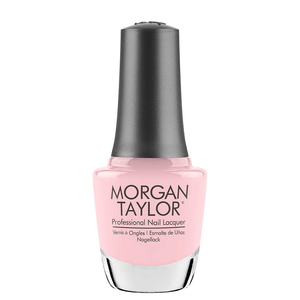 Morgan Taylor Nail Lacquer (New Romance) Light Pink Nail Polish, Finger Nail Polish, Long Lasting Nail Polish, Light Pink Nail L
