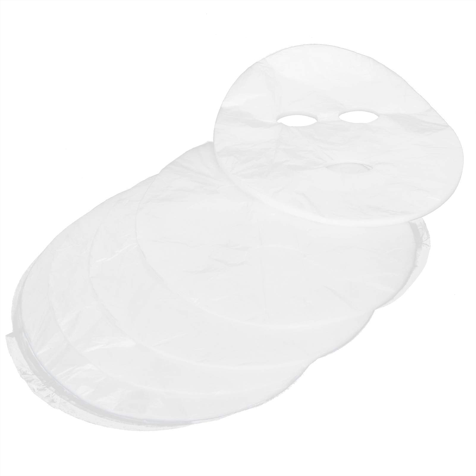 YUYTE 600pcs Disposable Facial Mask Sheets, Plastic Preservative Film for DIY Skincare