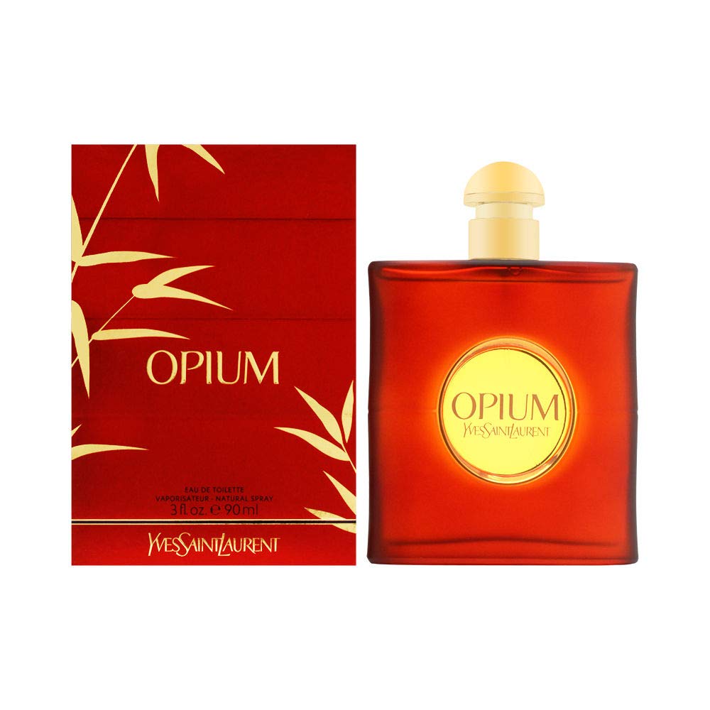 Yves Saint Laurent Opium Eau-De-Toilette Spray For Women, 3-Ounce