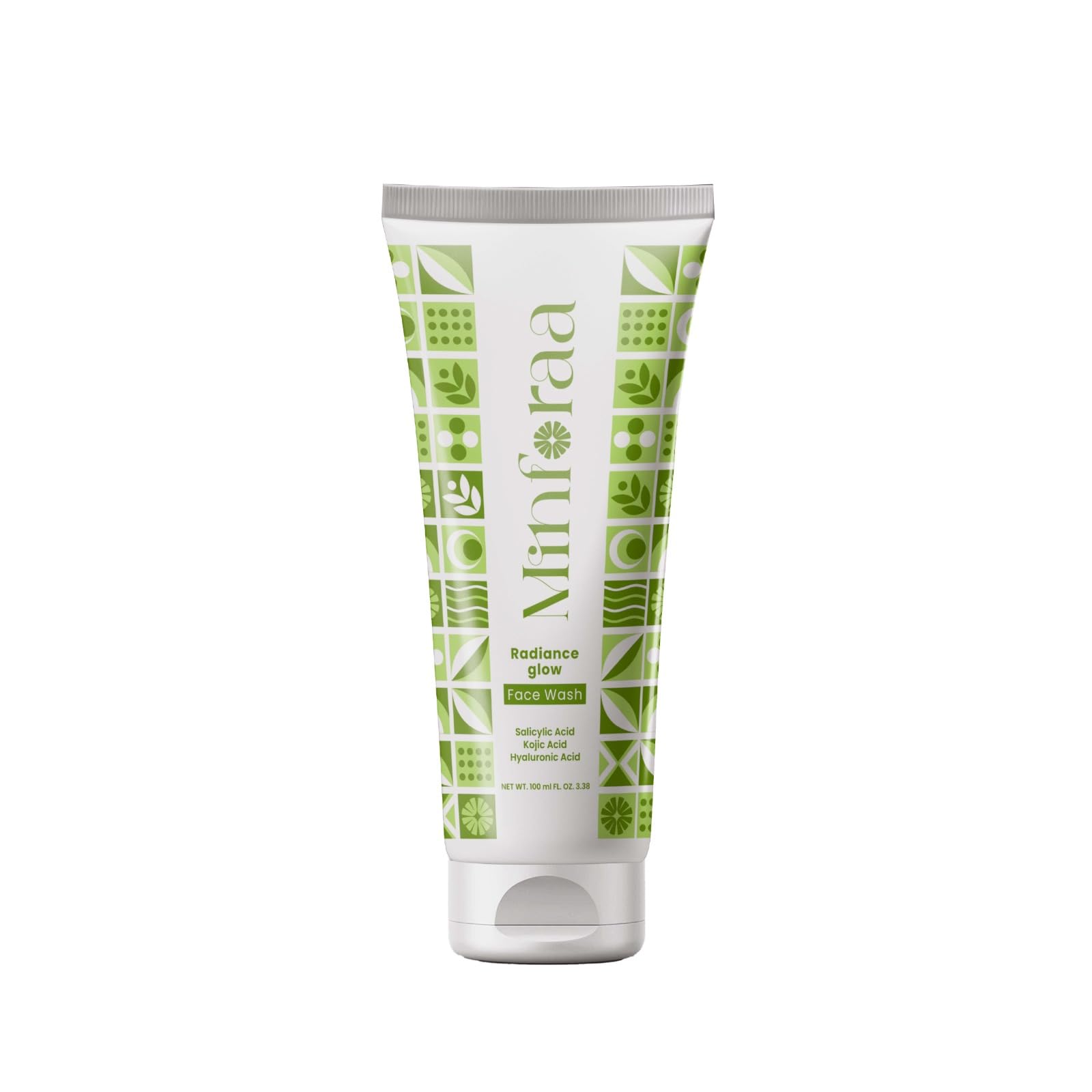 Minforaa Skin Brightening Face Wash 100Ml For Men & Women | RadianceBoosting Hydrating Cleanser | Reduces Pigmentation, Acne & 