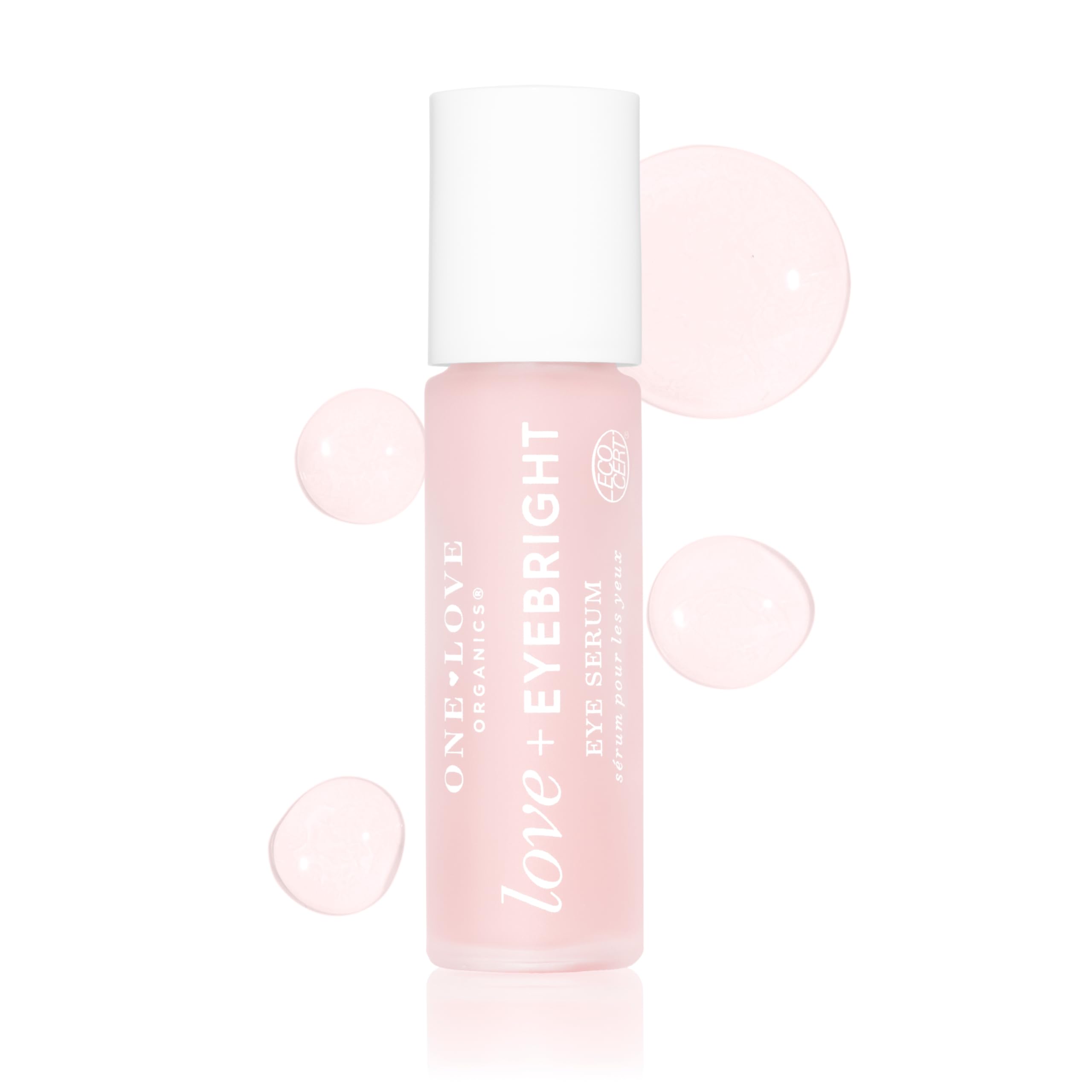 Love + Eyebright Eye Serum - Lightweight, Antioxidant-Rich Hydration for Tired Eyes, Certified Organic & Cruelty Free 8 ml