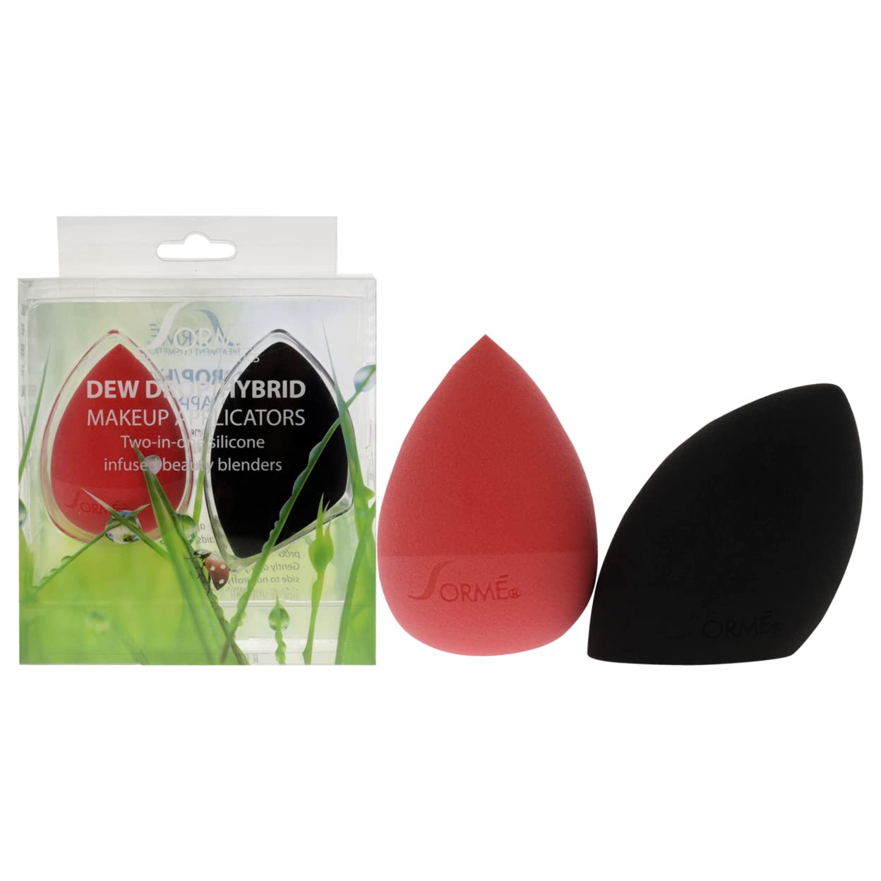 Sorme Makeup Sponges For Foundation I Multi-Purpose Silicon Beauty Blender Sponge Dry & Wet Use For Blending Liquid Foundation,