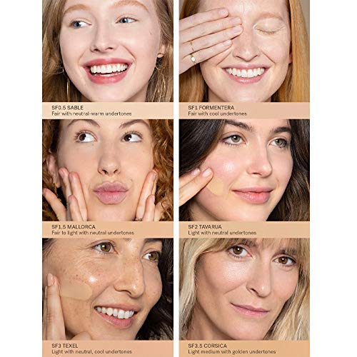 ILIA - True Skin Serum Foundation  cruelty-Free, Vegan, clean Beauty (Maraca SF9)