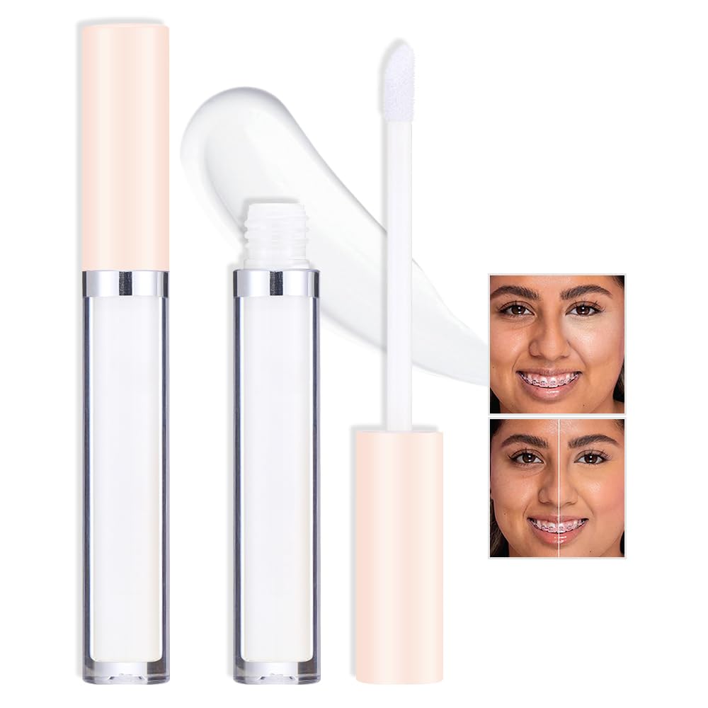 Kaely 2Pcs Color Correcting White Concealer Stick,Face Foundation Contour Makeup Pen Pencil,Eye Brightener Waterproof,Corrector