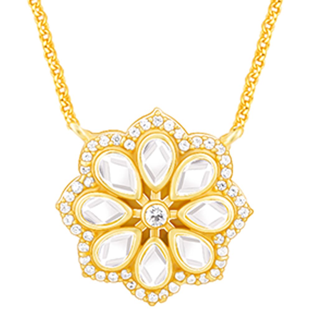 Giva 925 Silver JashnEBahara Necklace| Pendant To Gift Women & Girls | With Certificate Of Authenticity And 925 Stamp | 6 Mont