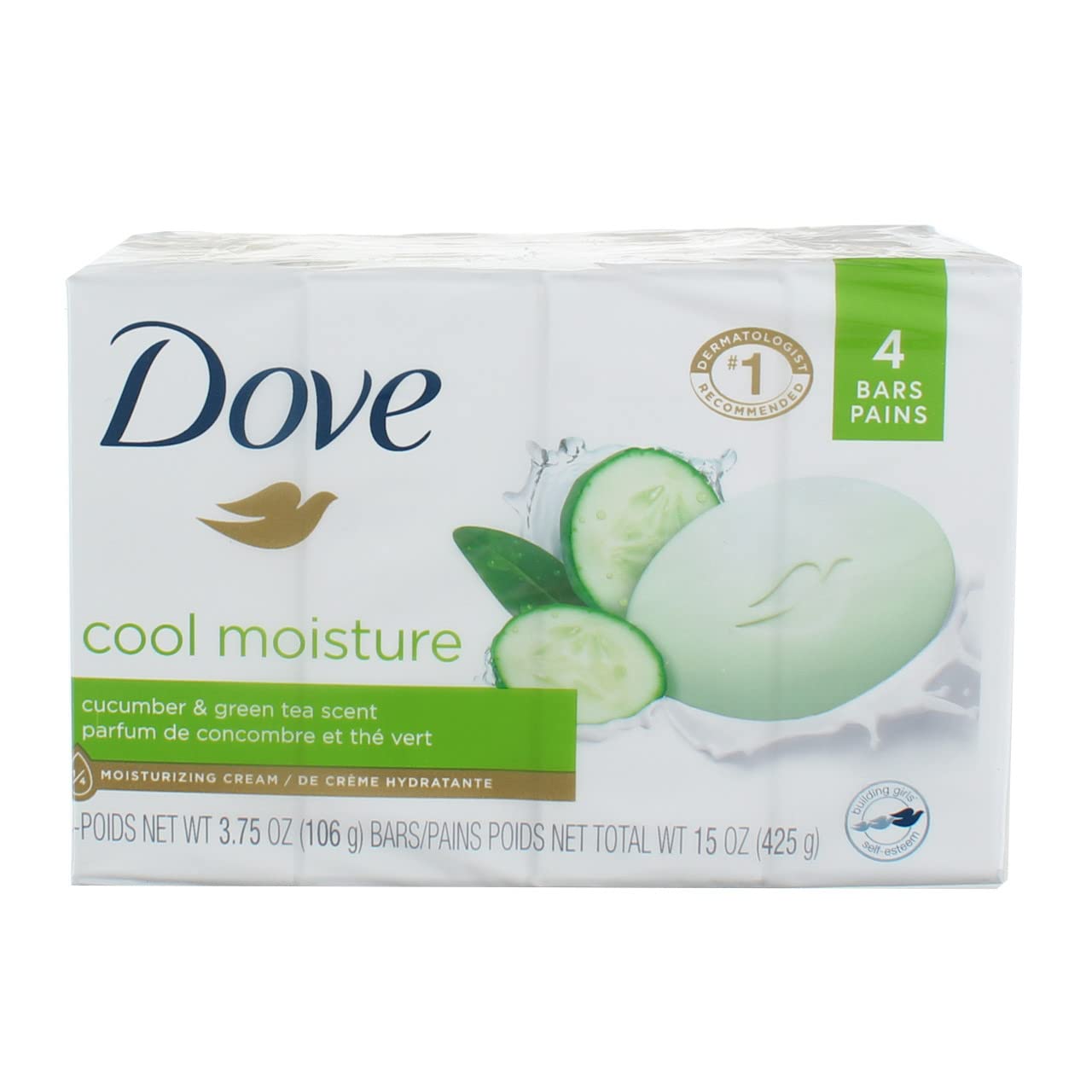 Bar Soap Go Fresh Cool Moisture 3.75 Ounce | 4 Count | (Pack of 3)