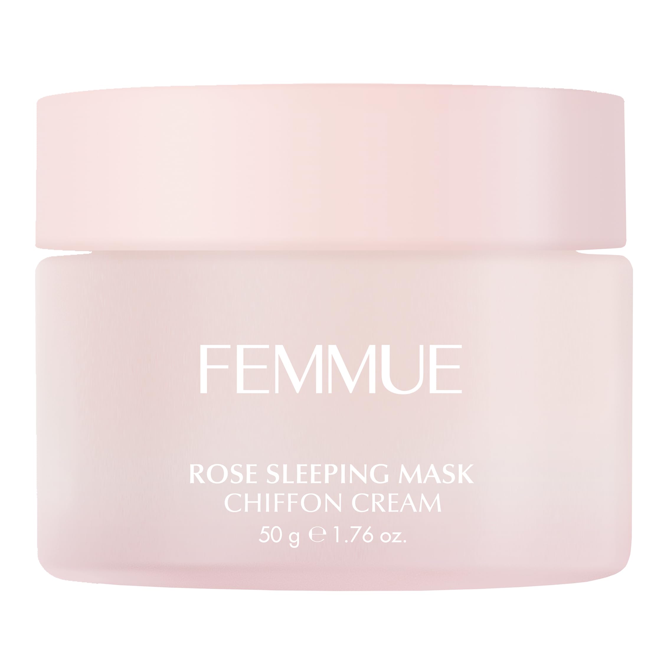 Rose Sleeping Mask Chiffon Cream by Femmue for Unisex - 1.7 oz Cream