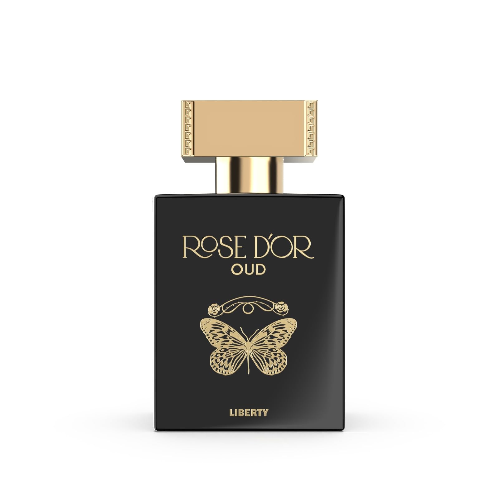 Liberty Oud Perfume for Men, 3.4 Oz Rose Dyor Premium Oud Perfumes for Unisex Anniversary Edition Long-Lasting Men and Women Eau