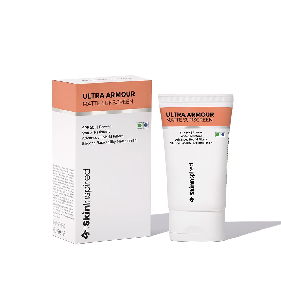 Skininspired Ultra Armour 3.6% Uvinul A+ Sunscreen Gel Spf 50+ Pa++++ | Broad Spectrum Uva & Uvb | 8 Advanced Uv Filters | Non-C