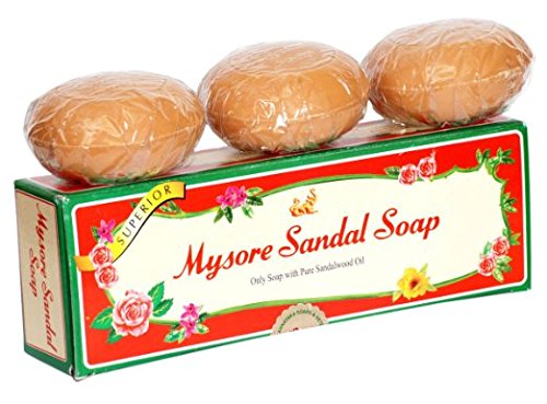 Mysore Sandal 3 Pack X Mysore Sandal Soap 125G (Pack Of 3) Styledivahub