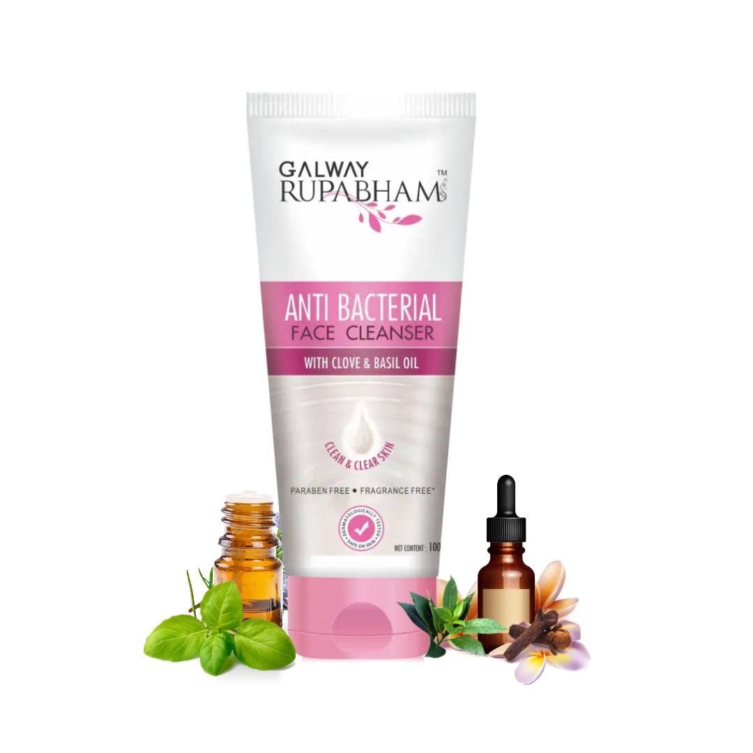 Galway Anti Bacterial Face Cleanser, 100Ml