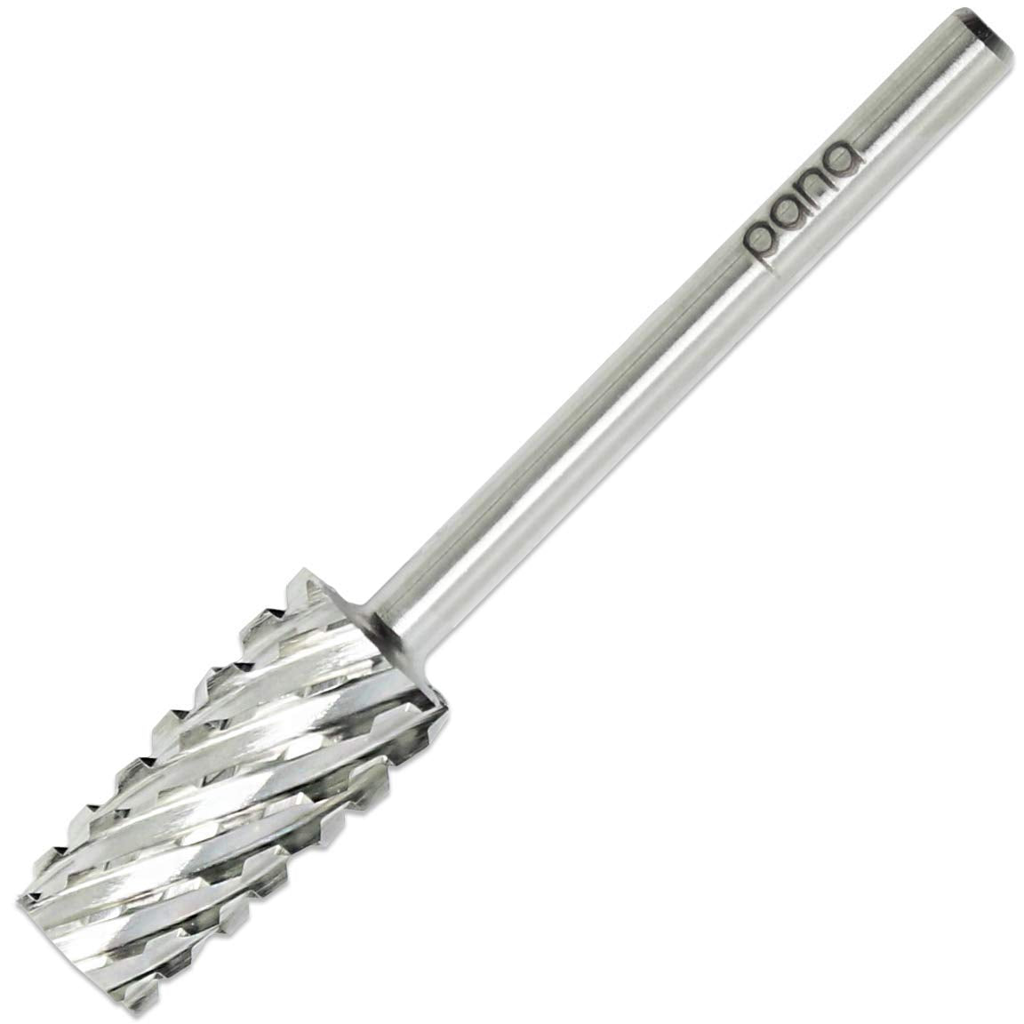 Pana Professional Usa Tapered Barrel Bit Nail Drill (Gold, Silver, Ceramic) (Extra Coarse (Silver))
