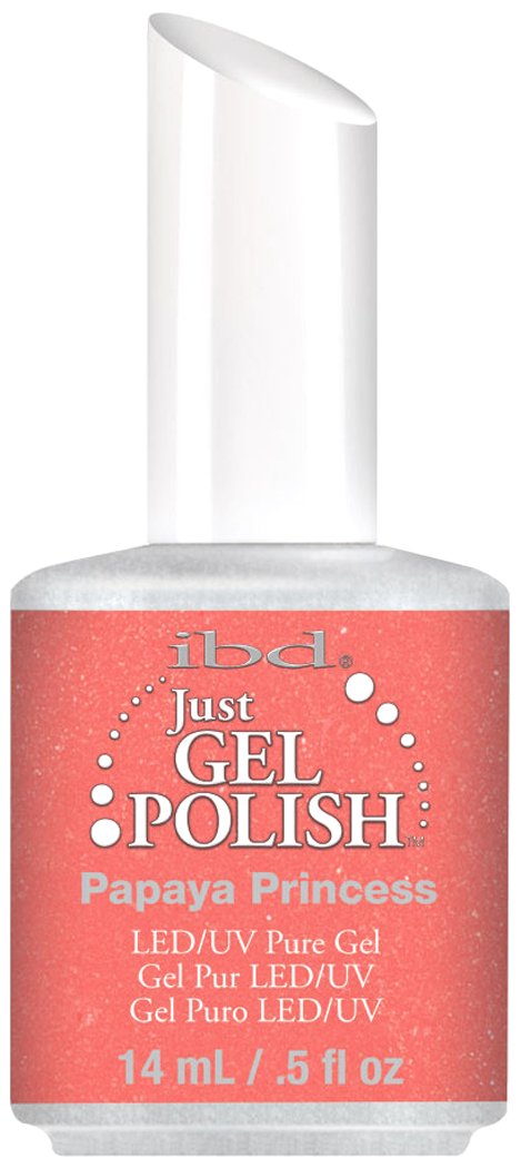 IBD Just Gel Nail Polish, Papaya Princess, 0.5 Fluid Ounce