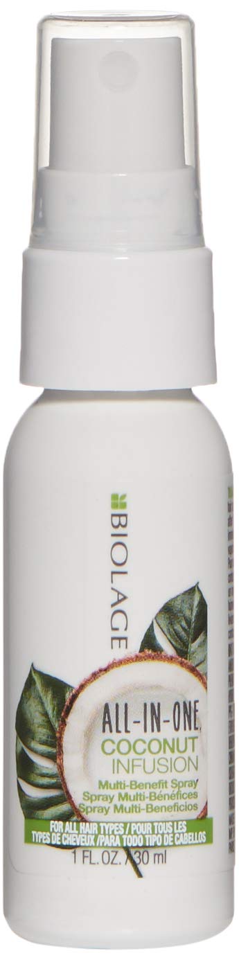 Biolage All-In-One Coconut Infusion | Multi-Benefit Treatment Spray For All Hair Needs | With Coconut | For All Hair Types | Sul
