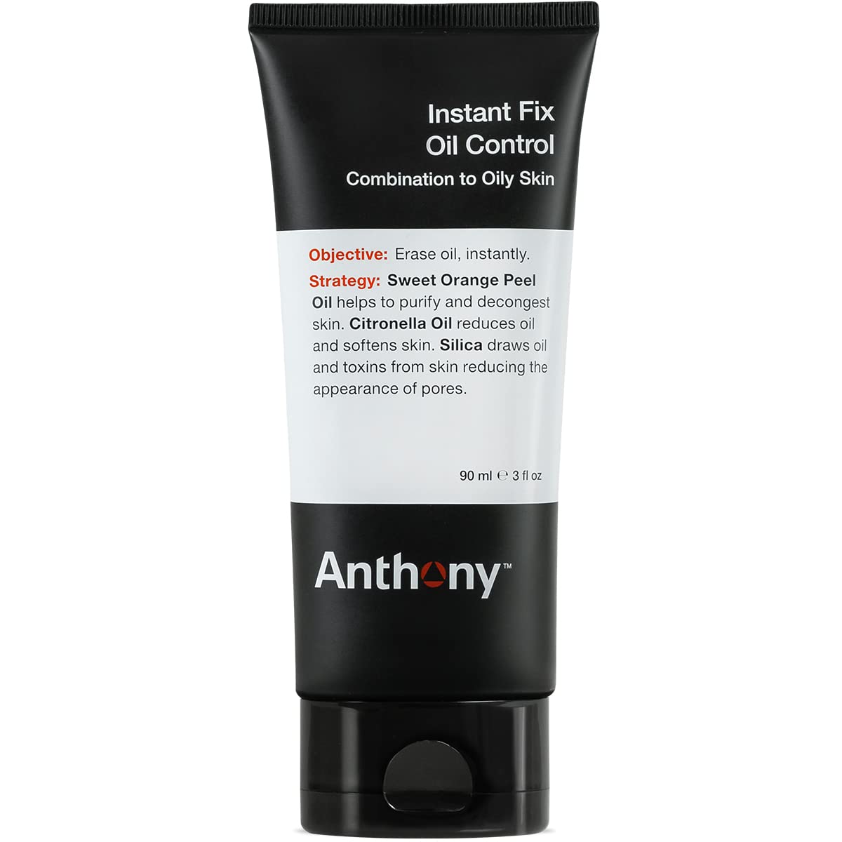 Anthony Instant Fix Oil Control for Men - Mattifying Lotion for Oily Skin - Moisturizer and Pore Minimizer Instantly Eliminates 