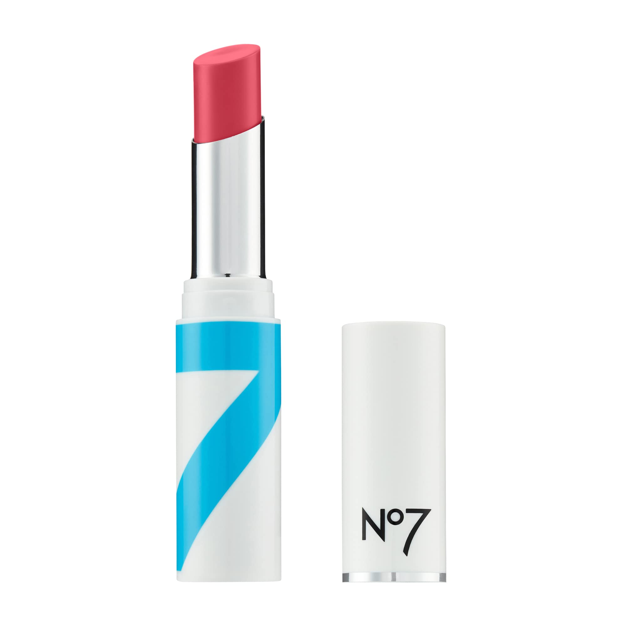 No7 HydraLuminous Lip Balm - Blush - Tinted Lip Balm with Hydrating Hyaluronic Acid - Lip Moisturizer with Sheer Color for Subtl
