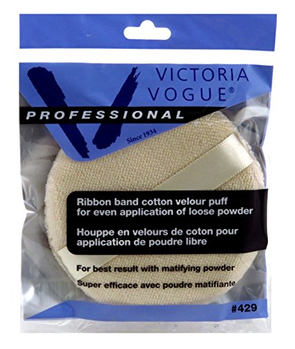 Victoria Vogue Round Loose Powder Puff, 1 Ea, 1count