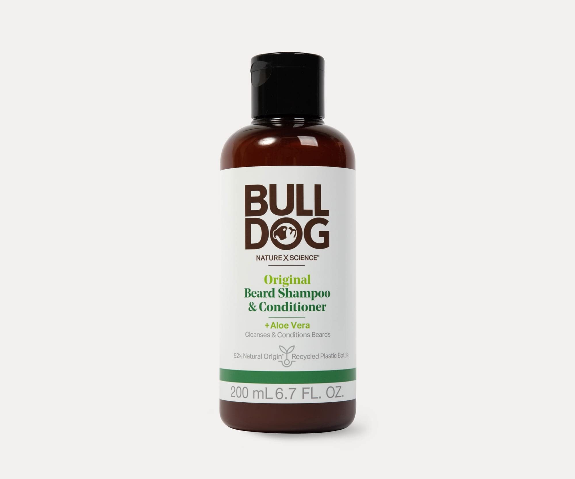 Bulldog Skincare And Grooming For Men Original Beard Shampoo And Conditioner, 6.7 Ounce