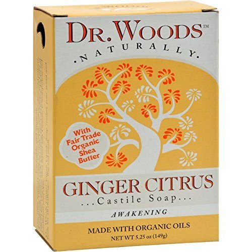Dr. Woods Castile Bar Soap Ginger Citrus - 5.25 oz(D0102HRX7XG.)