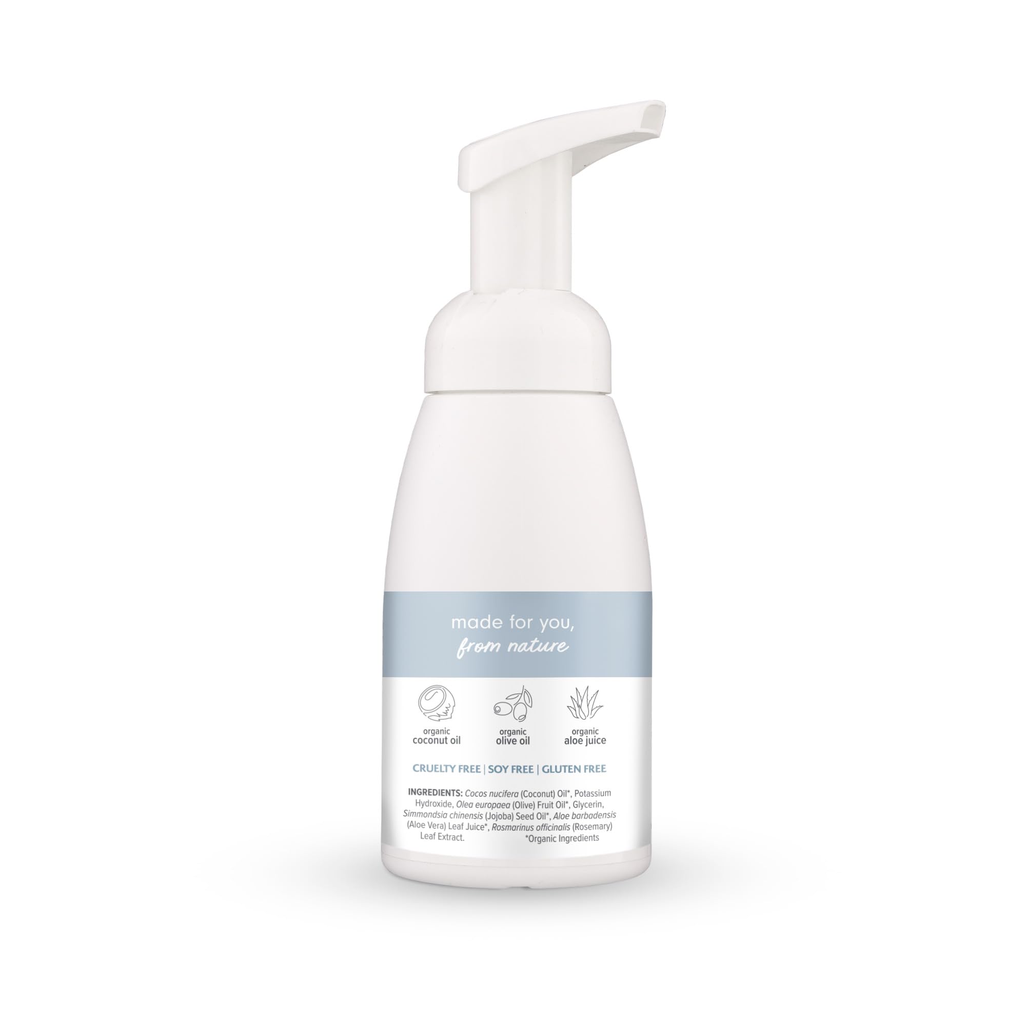 Dr. Mercola Foaming Hand Soap Unscented (7 Fl. Oz.), USDA Certified Organic