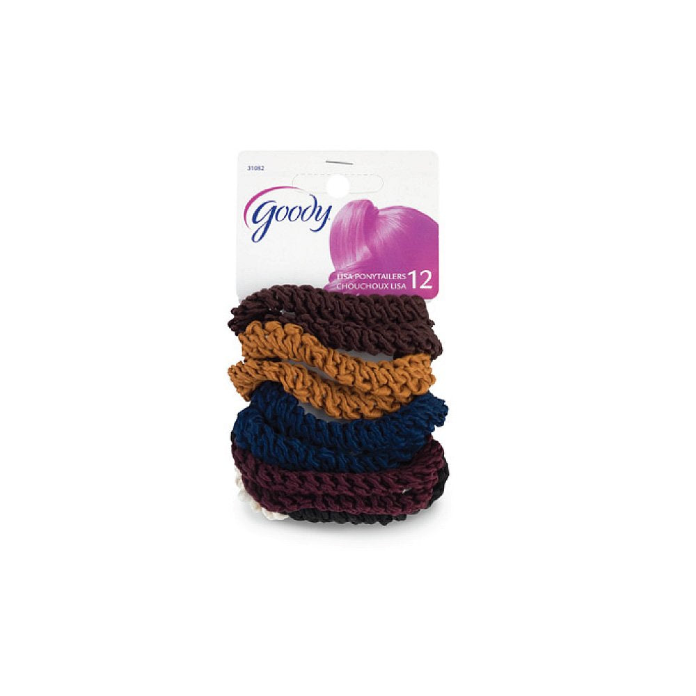 Goody Women's Classics Rope Ponytailer, 12 Count
