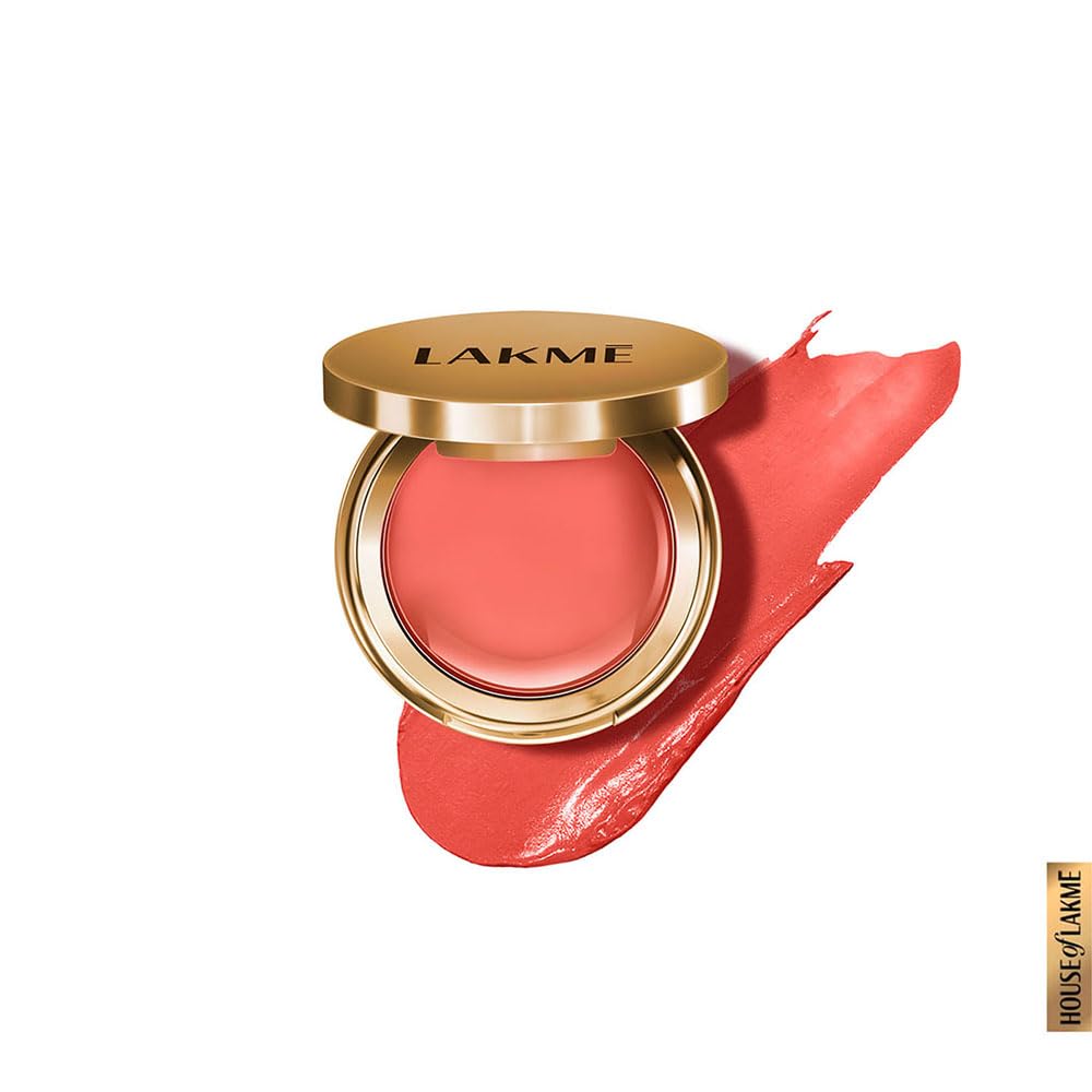 Lakme 9 To 5 Powerplay Velvet Crme Blush  Soft Coral 9Gm