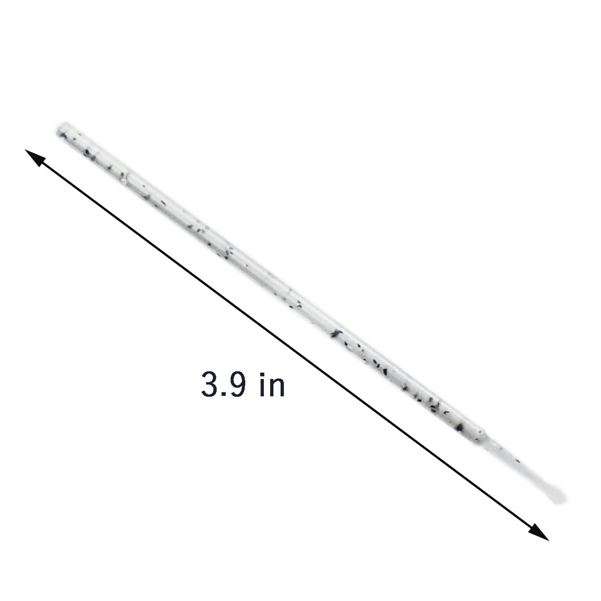 ZYIGYI 500 Pcs Disposable Micro Applicator Brush for Eyelash Extension, Microswabs Lips Mascara Wands Black