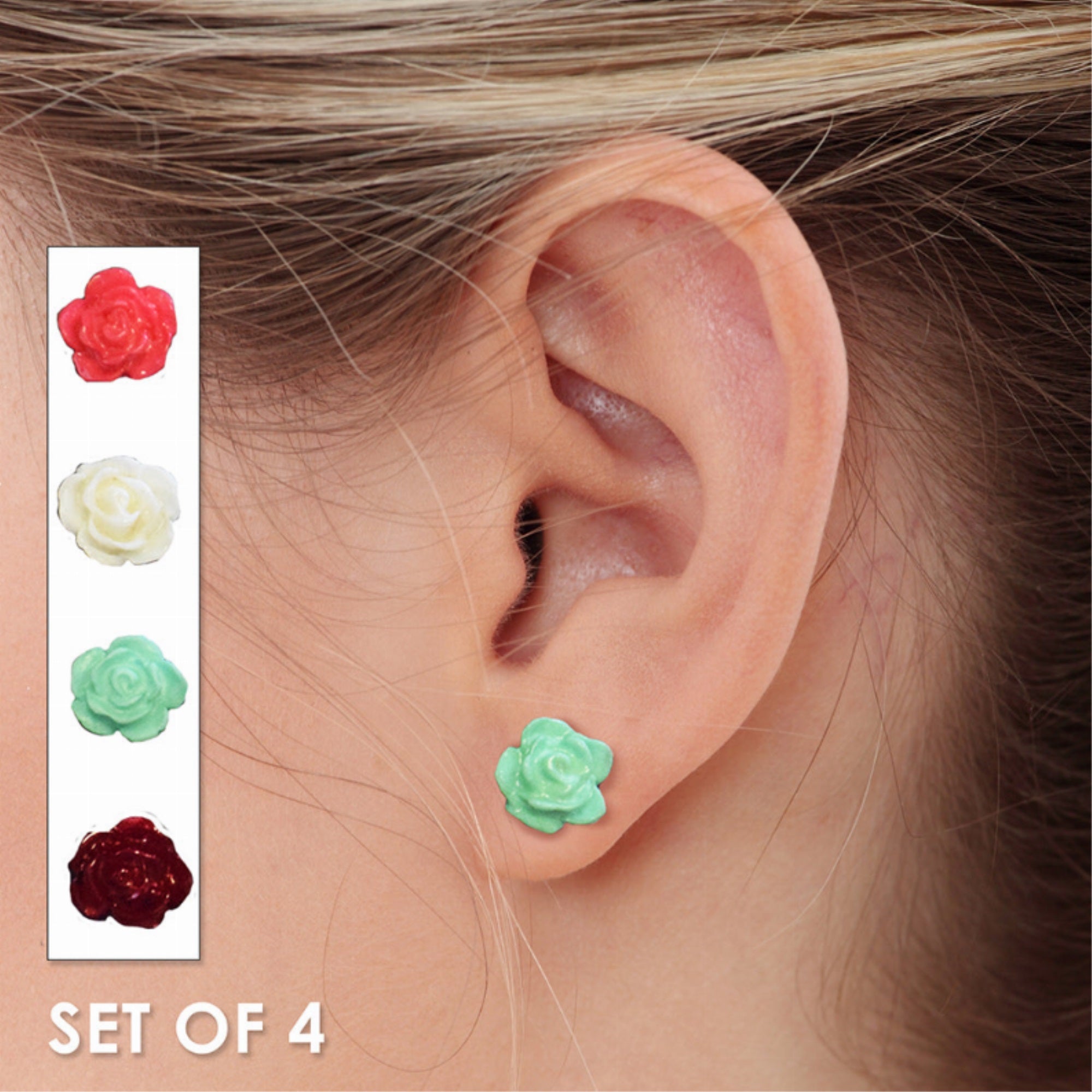 Bloom Rosebud Earrings
