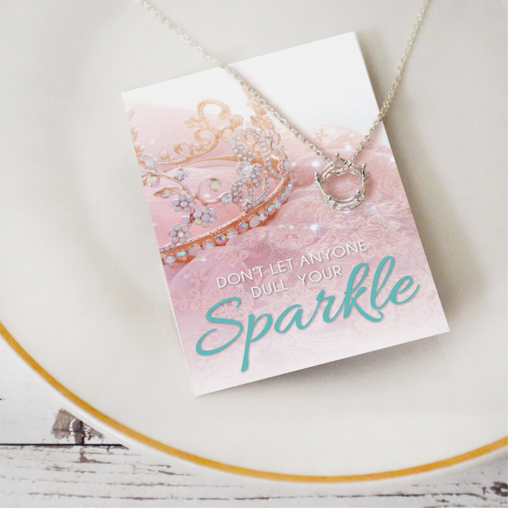 Sparkle Crown Necklace