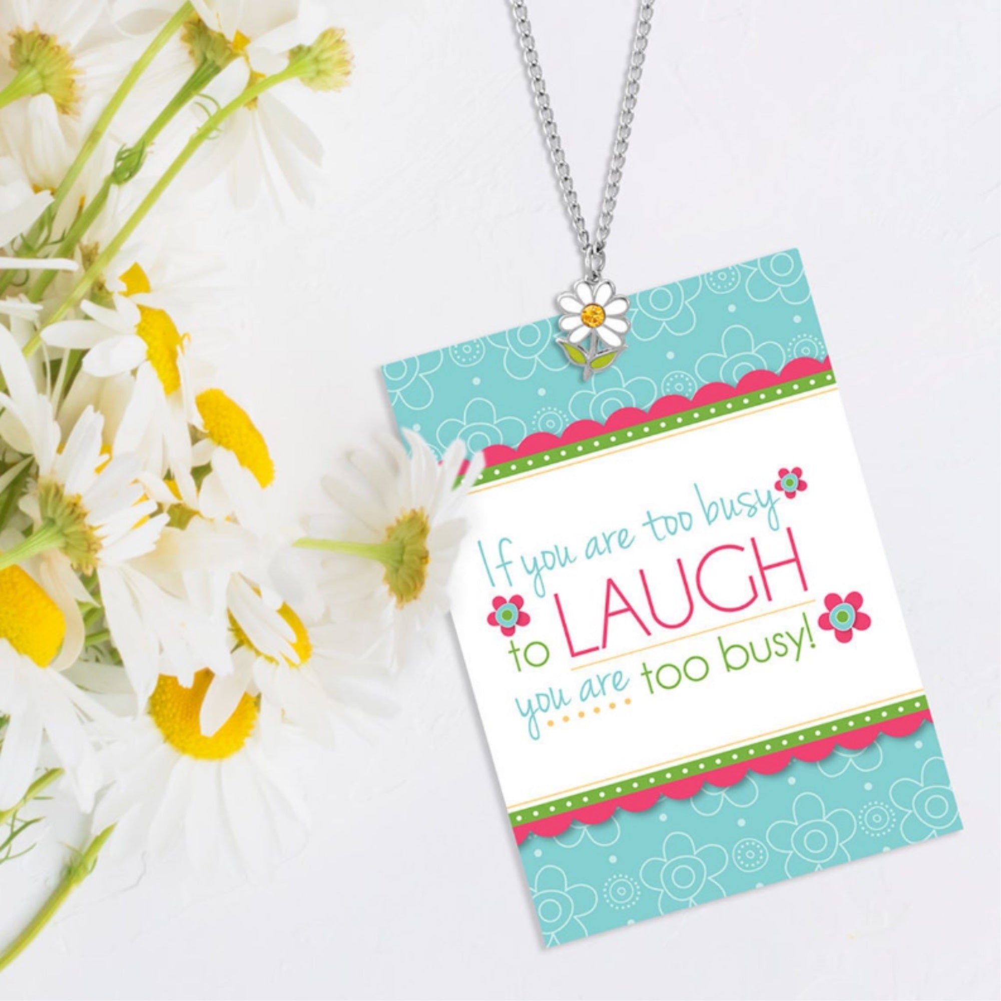Laugh Daisy Necklace