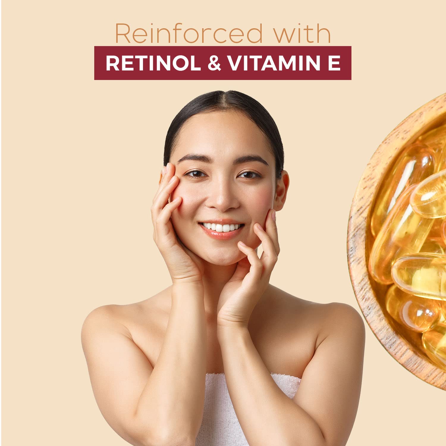 Skin Aesthetics Korean Retinol & Vitamin E Face Moisturizer - Dermatologist Tested - Clean Beauty - Repairs & Moisturizes - Fine