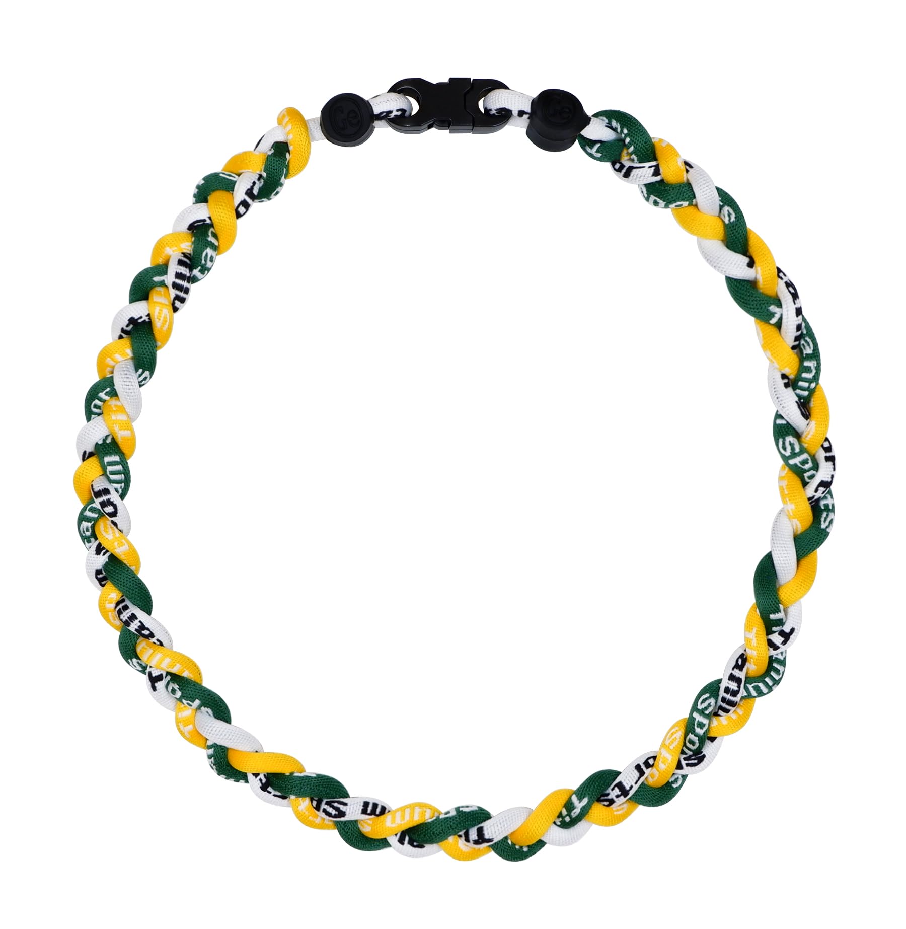 SUPBOMM Baseball Rope Necklaces, League Team Colors Braided Necklace, Baseball Team Gifts, Athletics