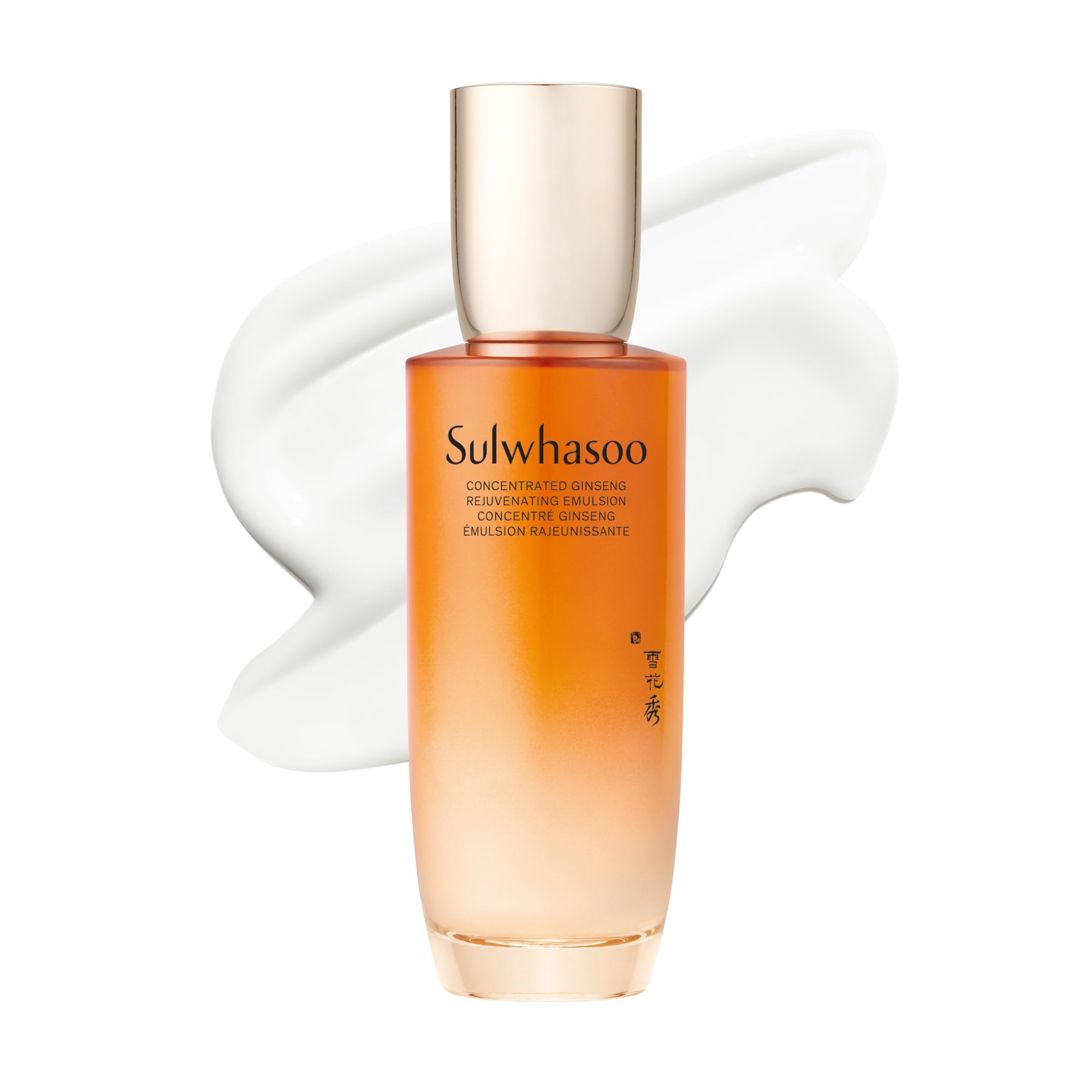 Sulwhasoo Concentrated Ginseng Rejuvenating Emulsion- Korean Ginseng & Peptide Face Lotion with Shea Butter to Help Smooth, Hydr