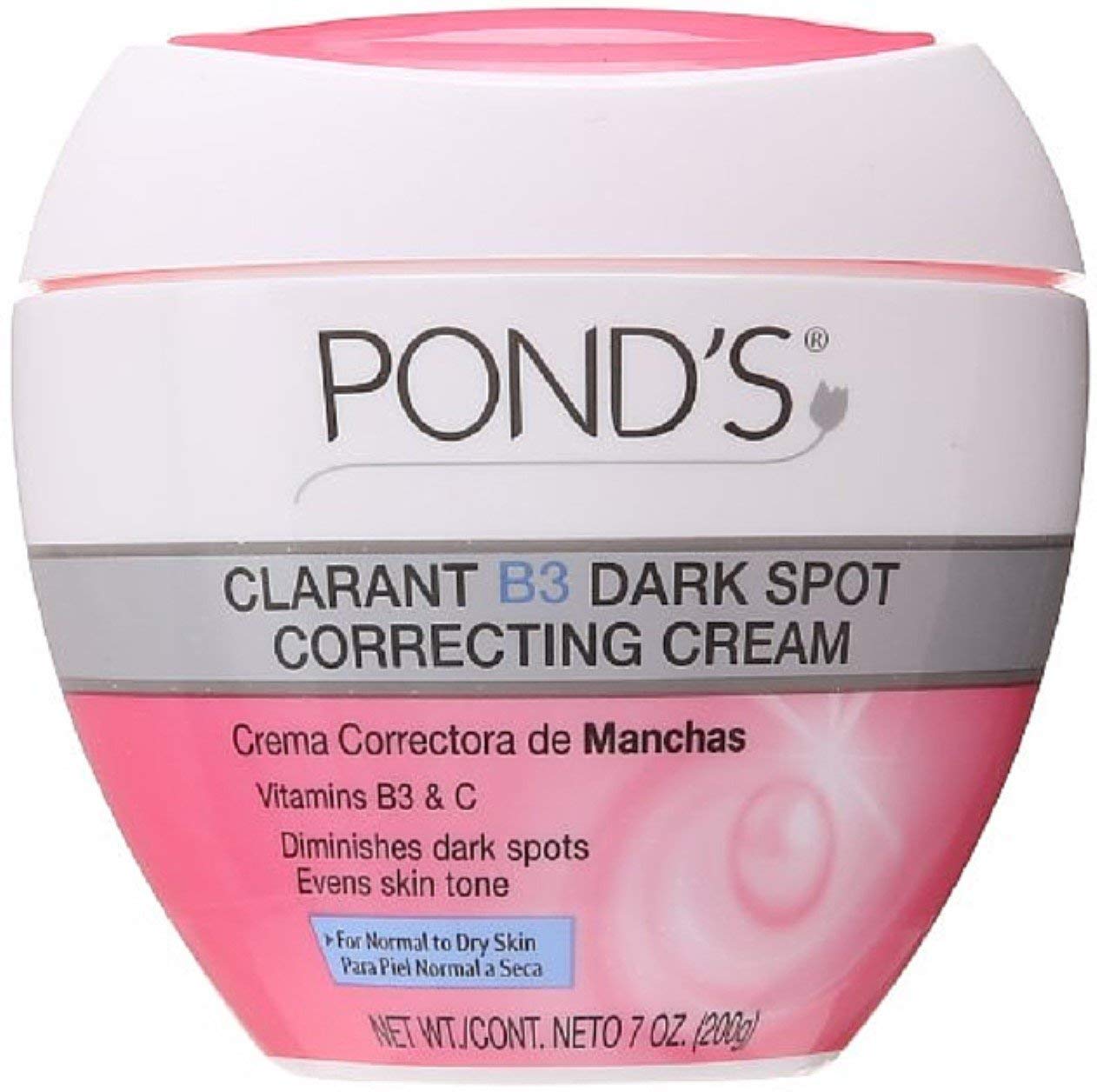 Ponds Clarant B3 - Normal to Dry Skin Dark Spot Correcting Cream 7 oz (Pack of 5)