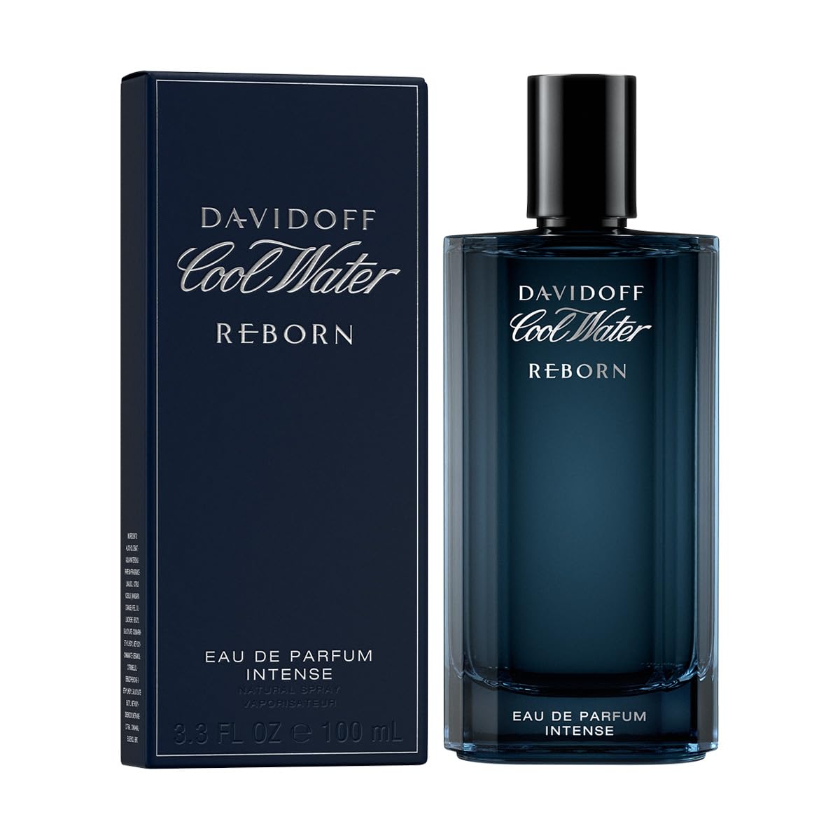 Davidoff Cool Water Reborn Eau de Parfum Intense for Men, 3.3oz