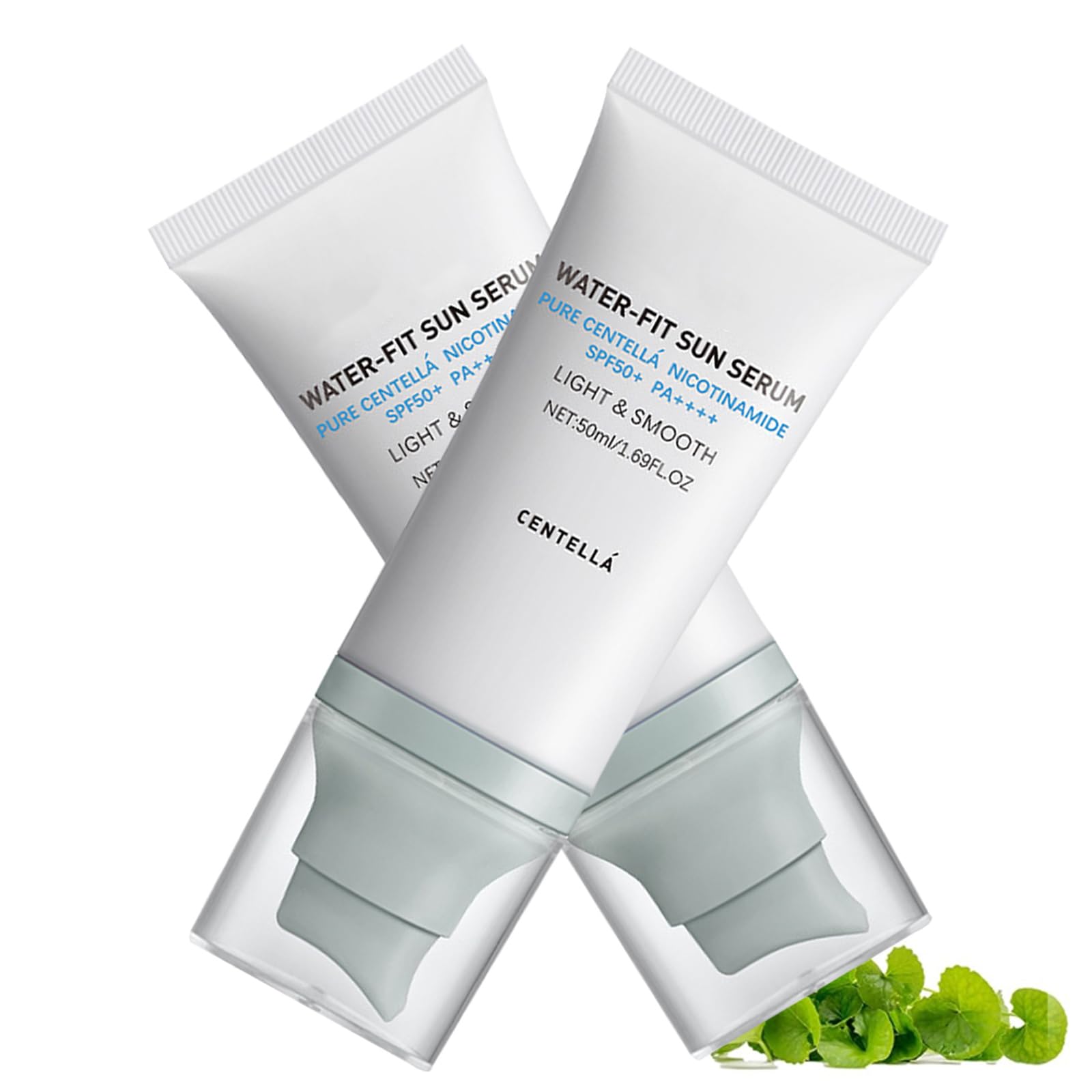 2PCS Centella Sunscreen SPF 50  LongLasting Protection  No White Cast  Moisturizing & NonGreasy  Centella Madagascar Sunsc