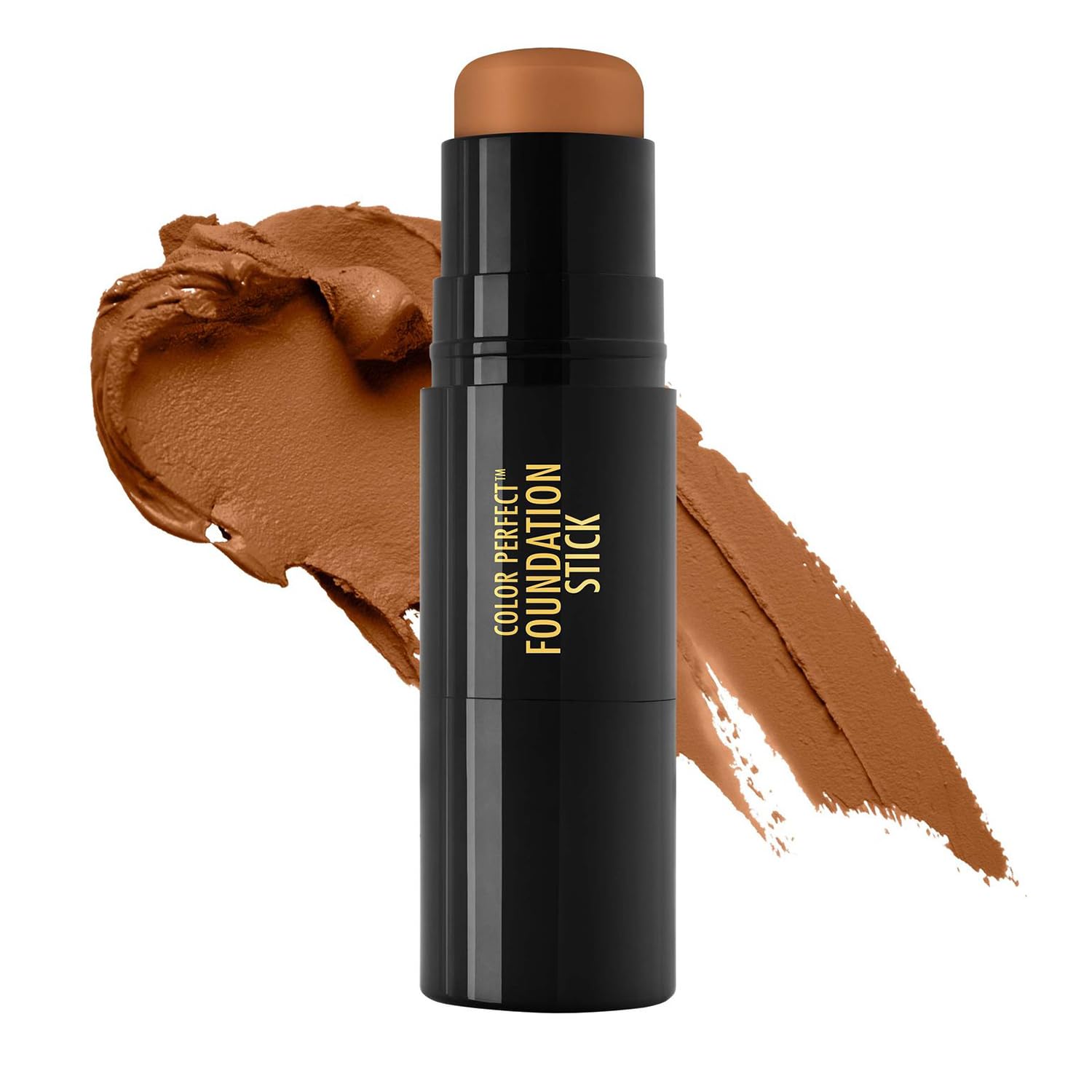 Black Radiance Color Perfect Foundation Stick with Soft Brush Applicator Duo - Buildable, Blendable Versatile Pigment-Rich Formu