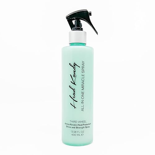 Head Kandy Heat Protectant Spray | Thermal Protection with Amino Keratin | 13.5 oz | Clear
