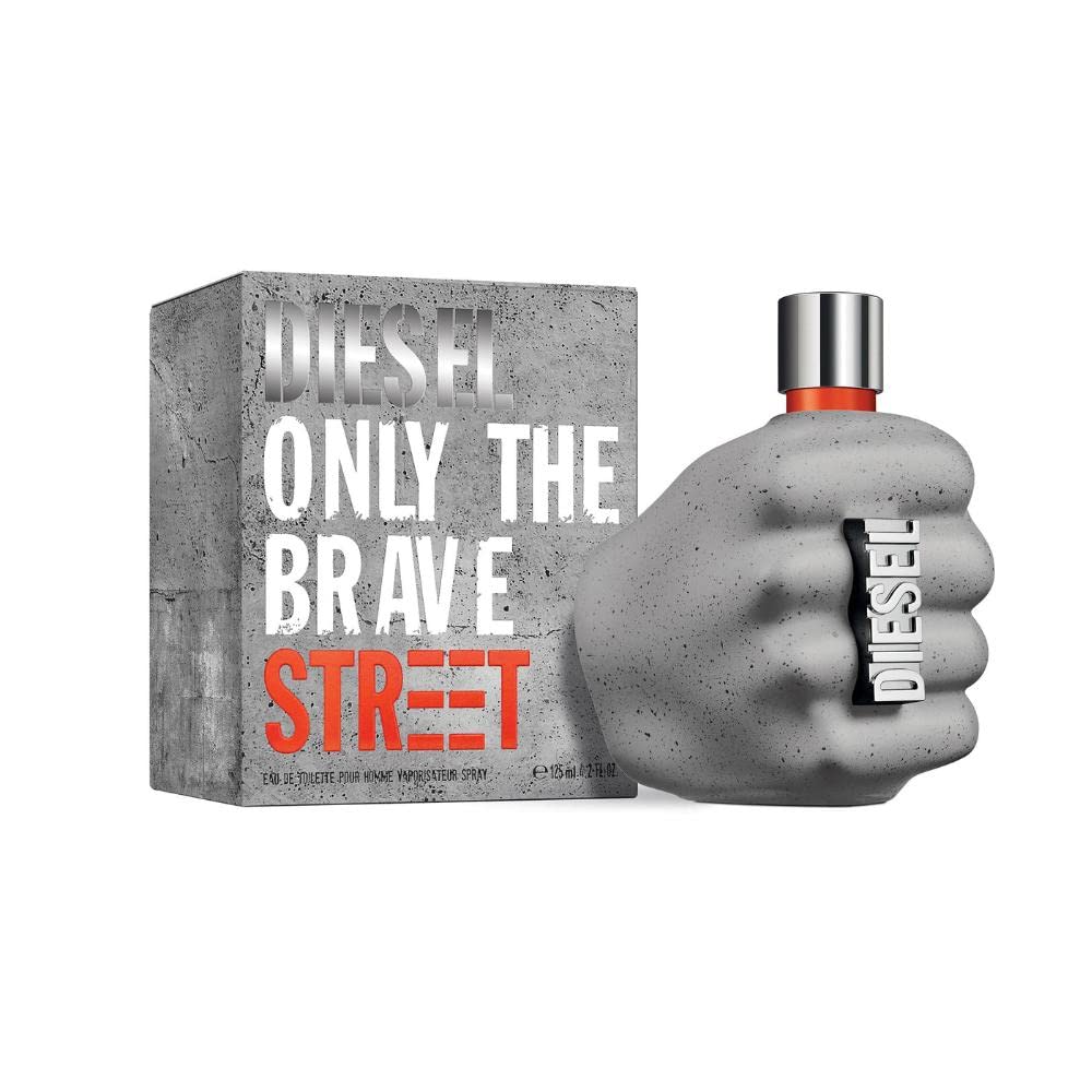 Diesel Only The Brave Street Eau De Toilette Spray Cologne For Men, 42 Fl Oz
